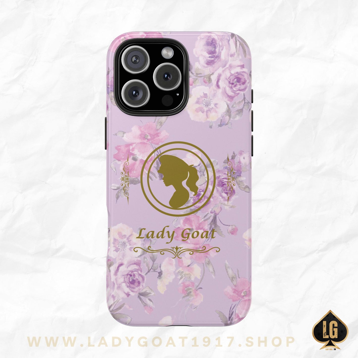 LADYGOATFANCY V3  Tough Phone Cases