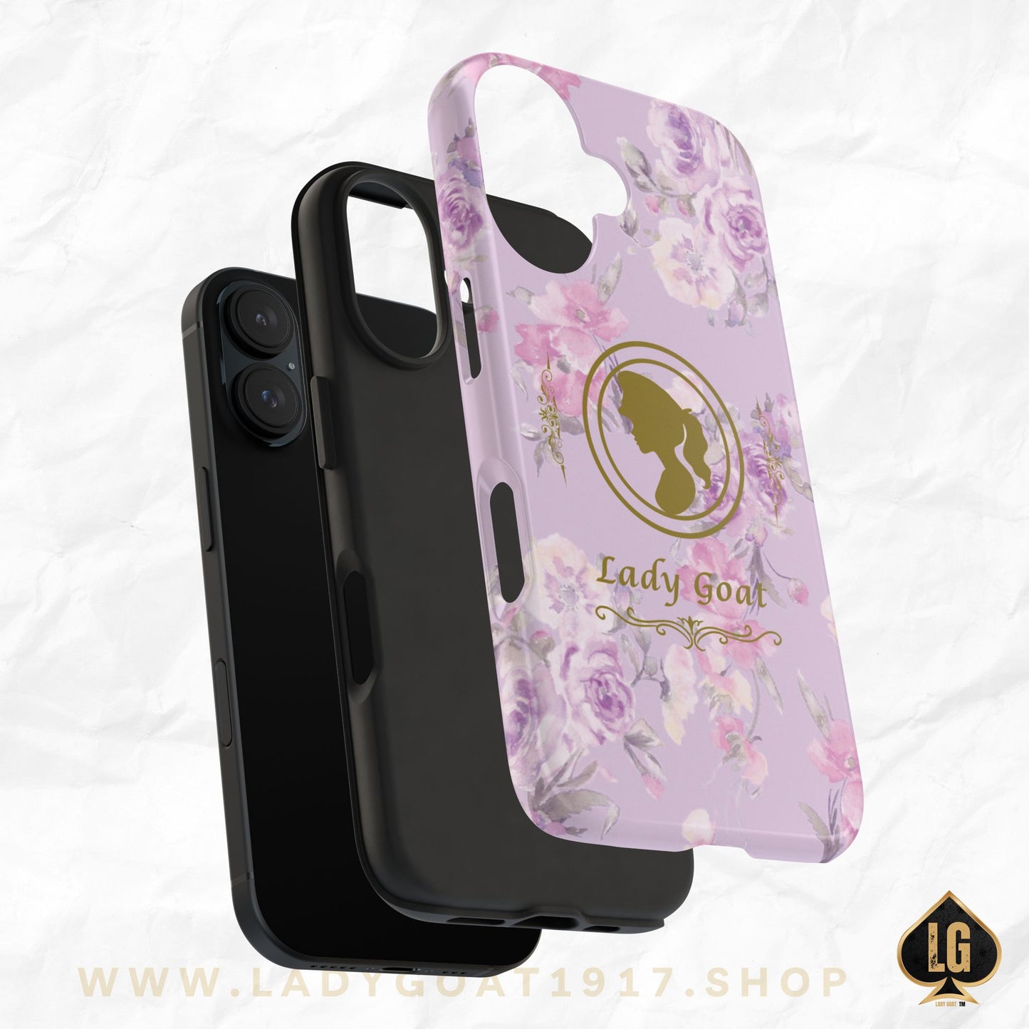 LADYGOATFANCY V3  Tough Phone Cases