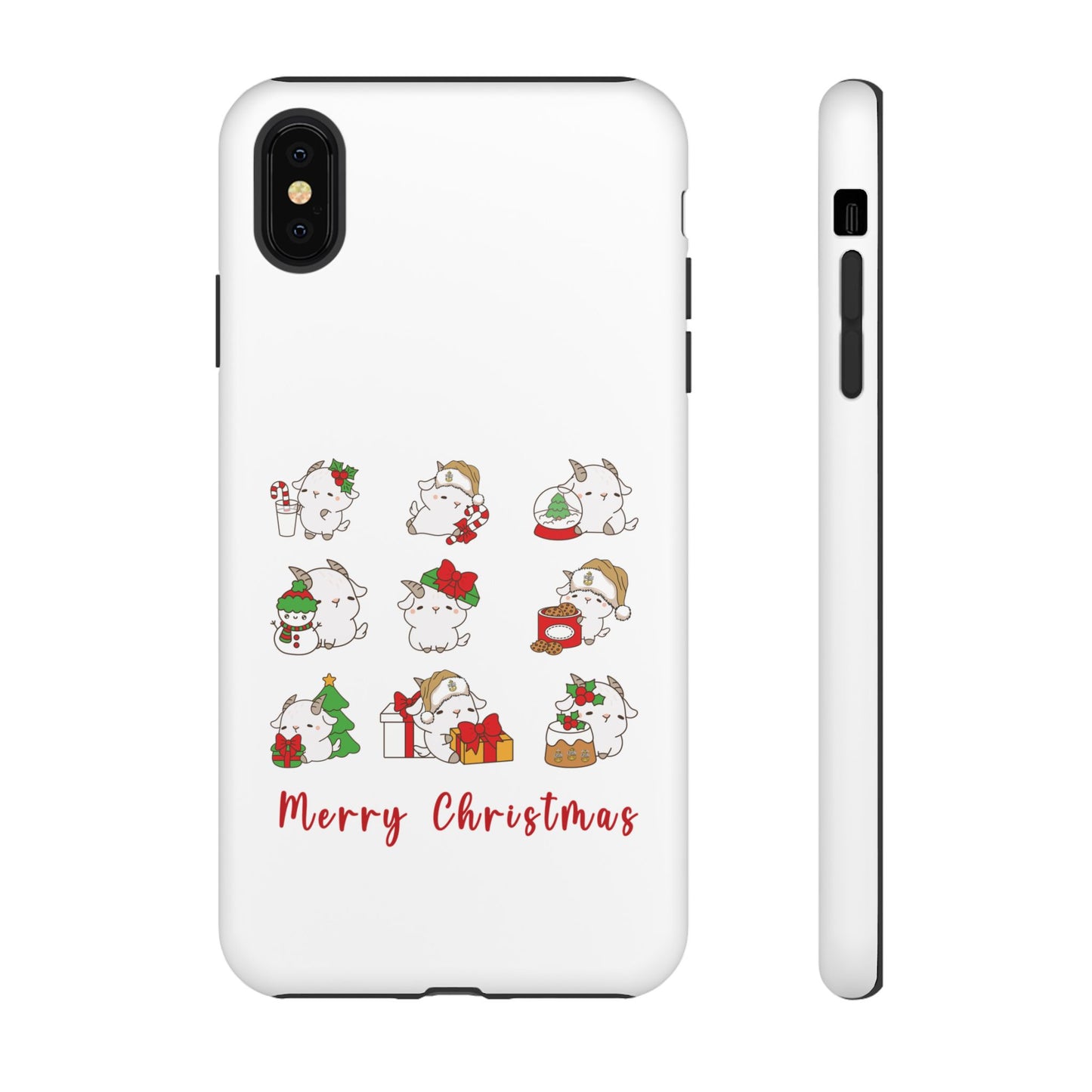 Hello Goat Christmas V3Tough Phone Case