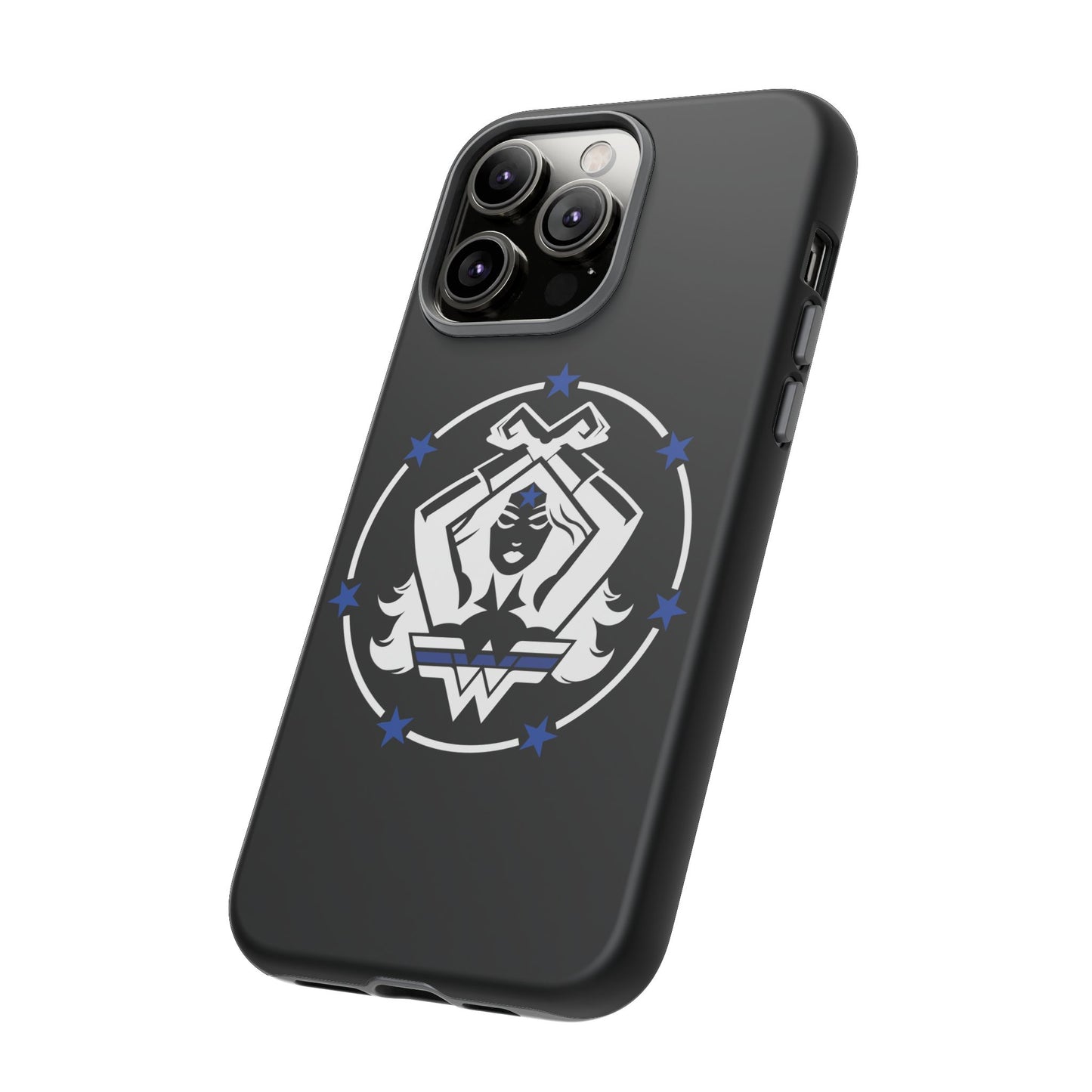WW Blue Line Tough Phone Case