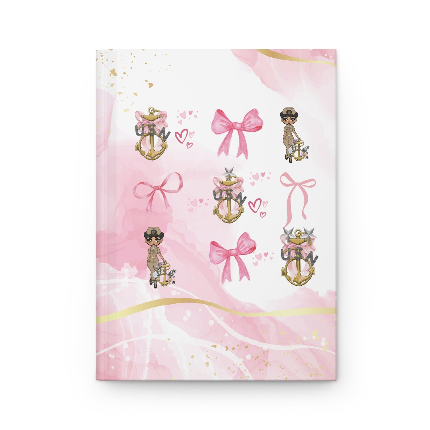 Lady Goat Coquette V1  Hardcover Journal Matte