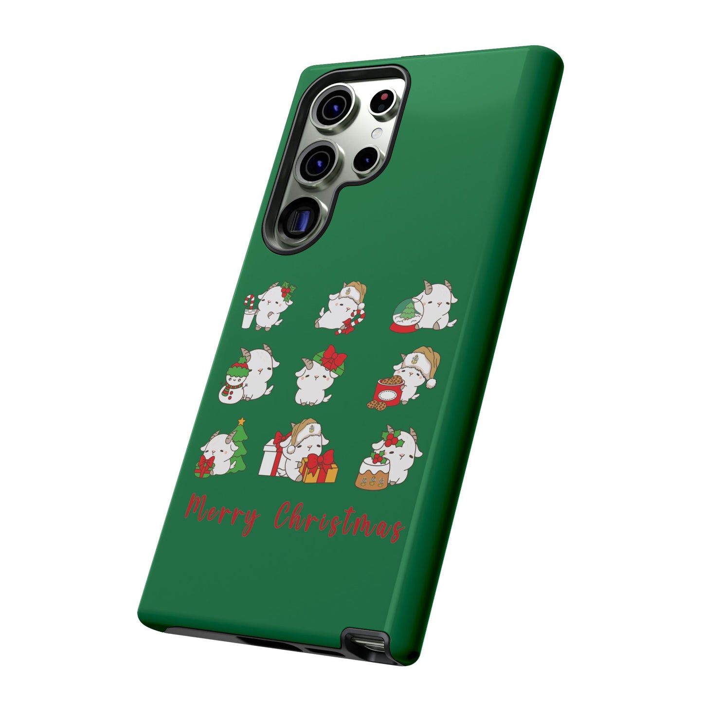 Hello Goat Christmas V2 Tough Phone Case