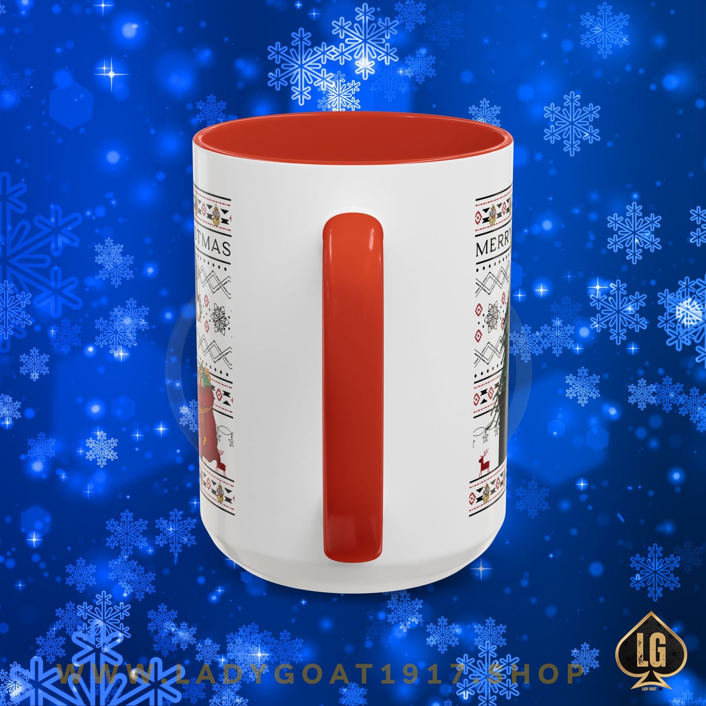 Christmas Blues V3  15oz Mug