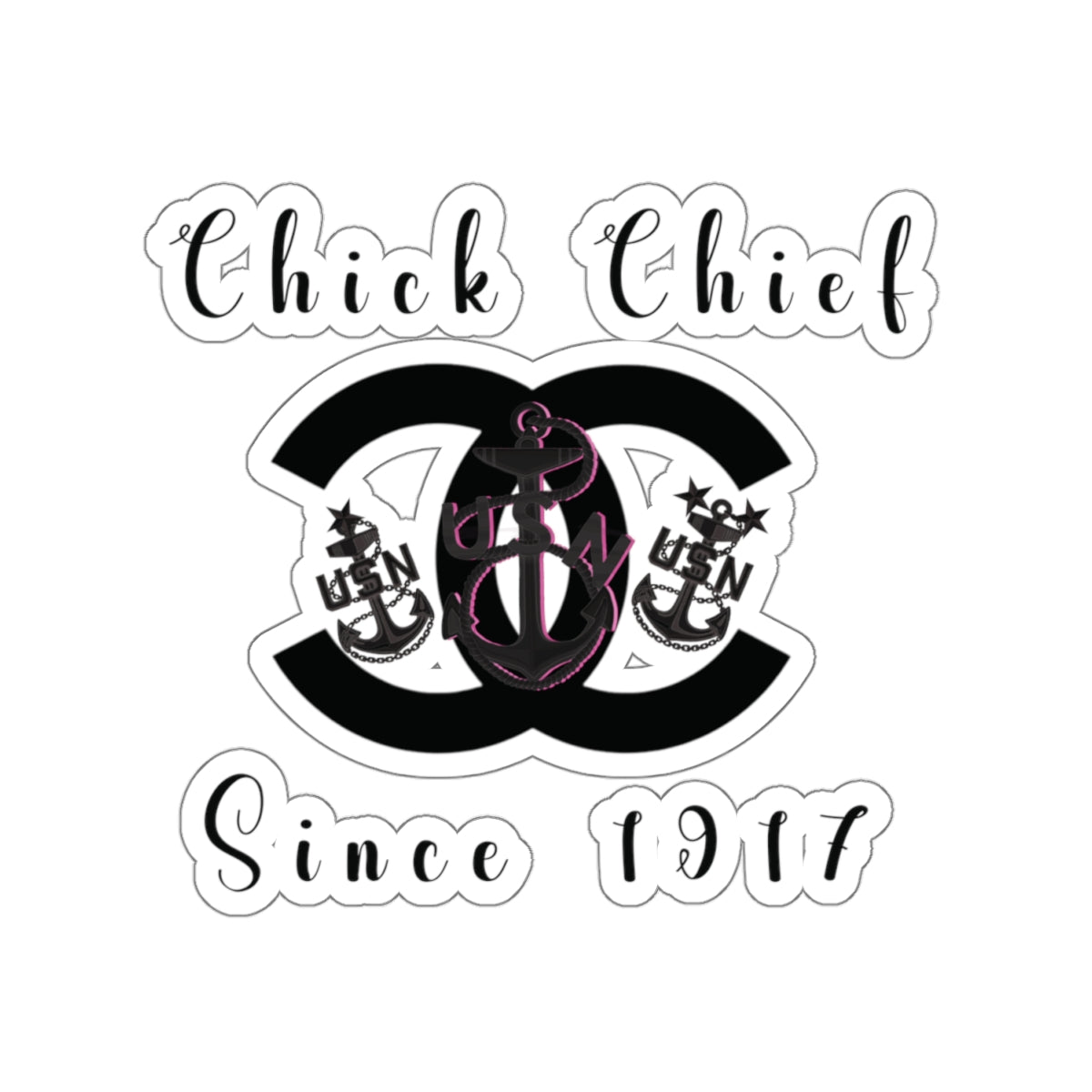 Chick Chief P!NK Stickers