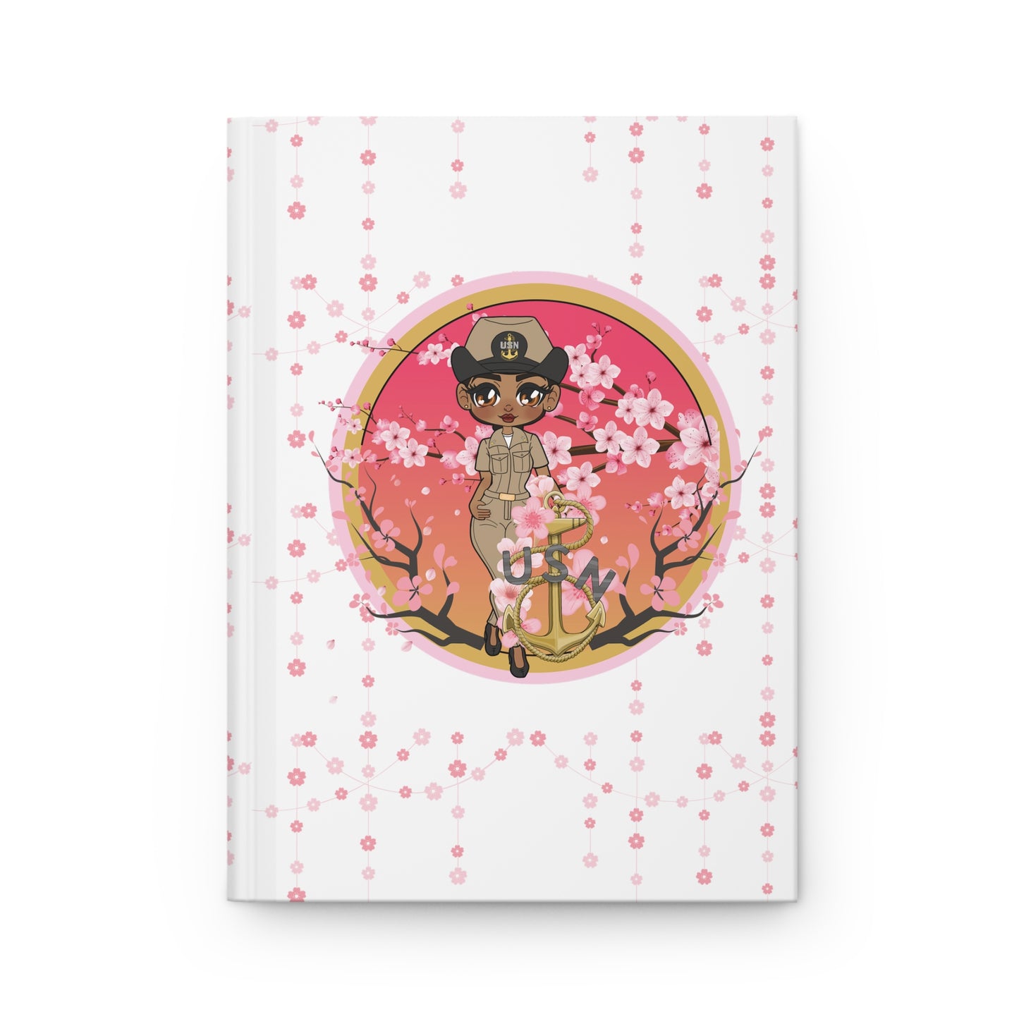 V1 Blossom Hardcover Journal Matte