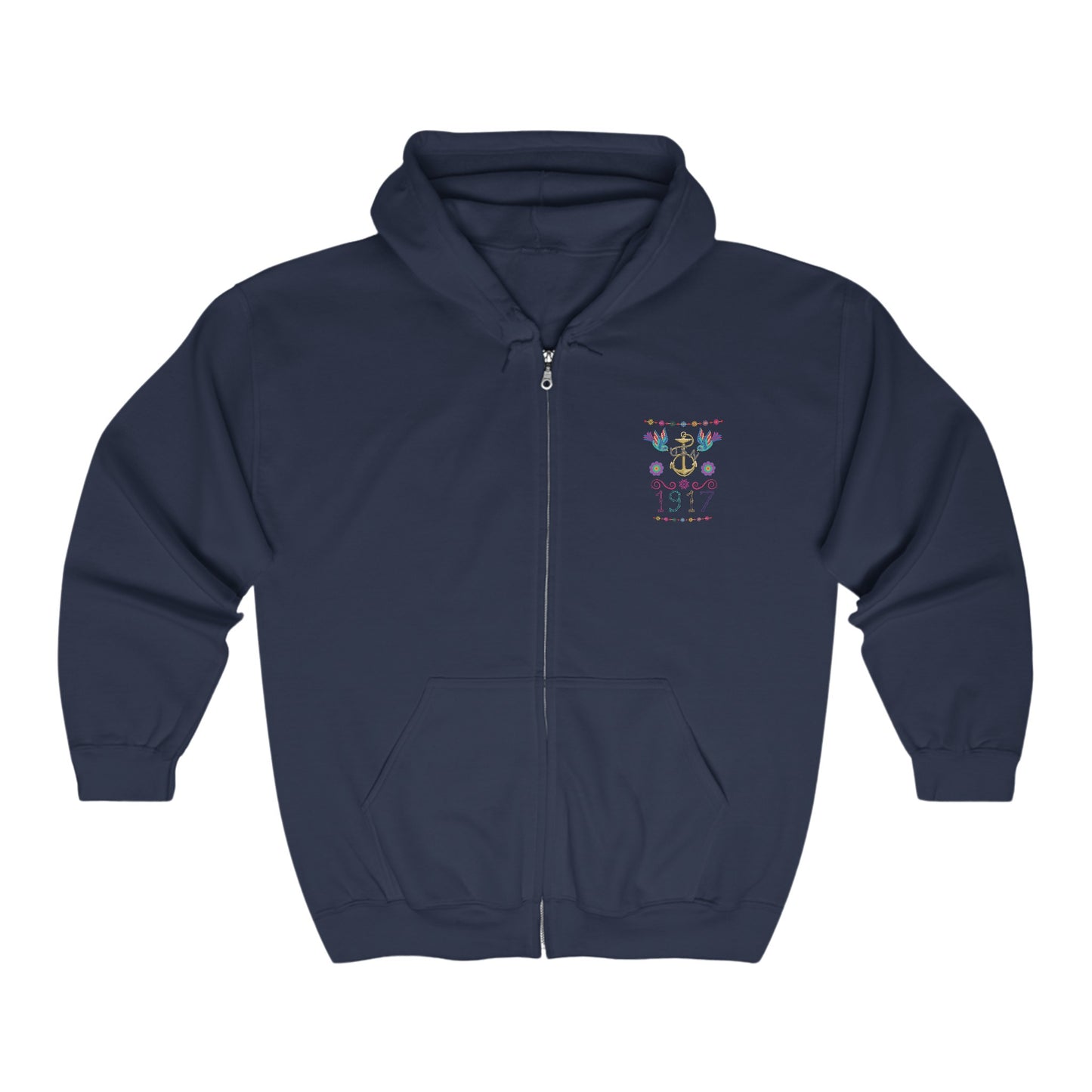 Jefa 2.0 DLM Zip Up Unisex Hoodie