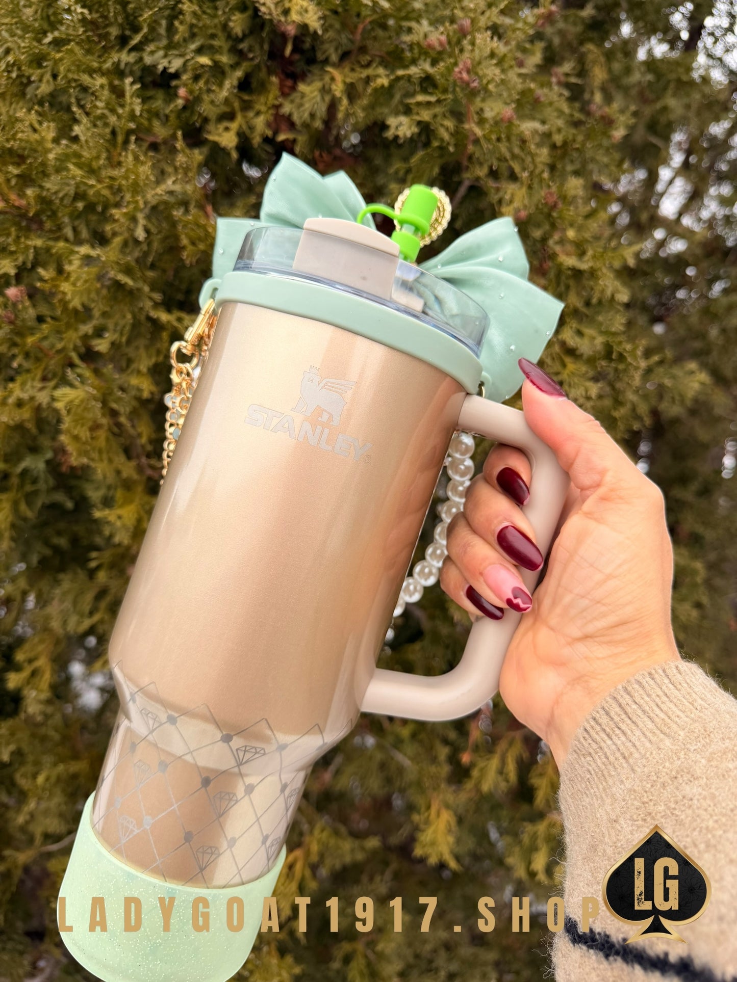 STANLEY Bridgerton 40 oz Tumbler W/ Accessories Penelope