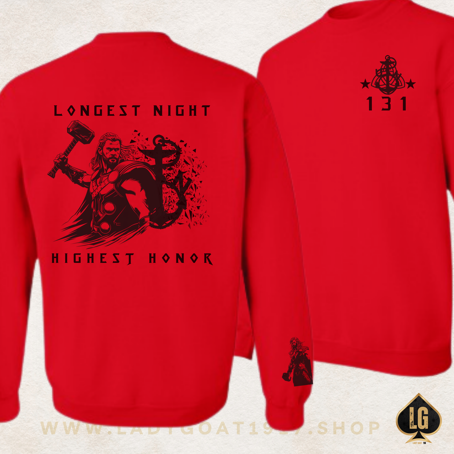 Thor 131 Unisex Crewneck Sweater