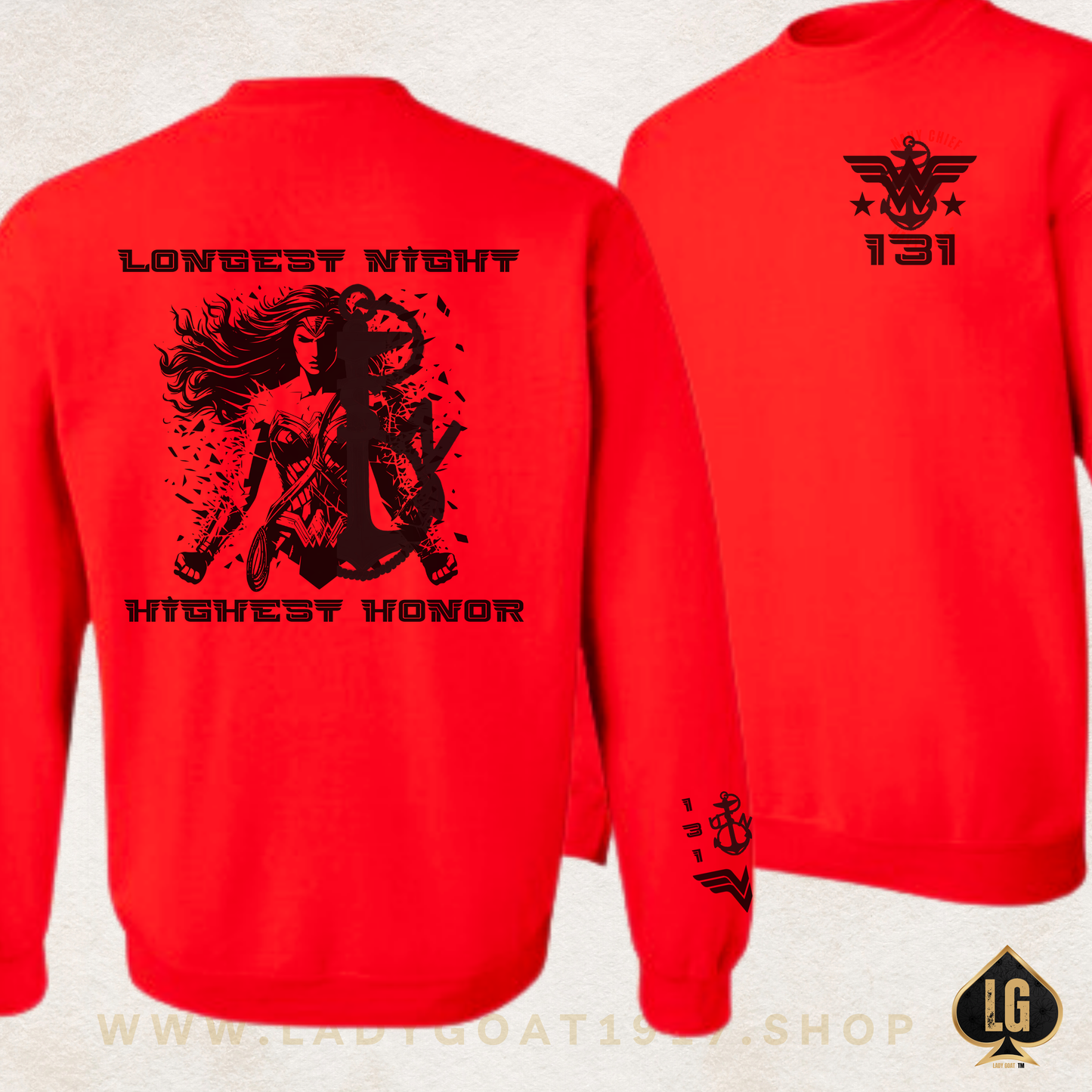 WW 131 Unisex Crewneck Sweater