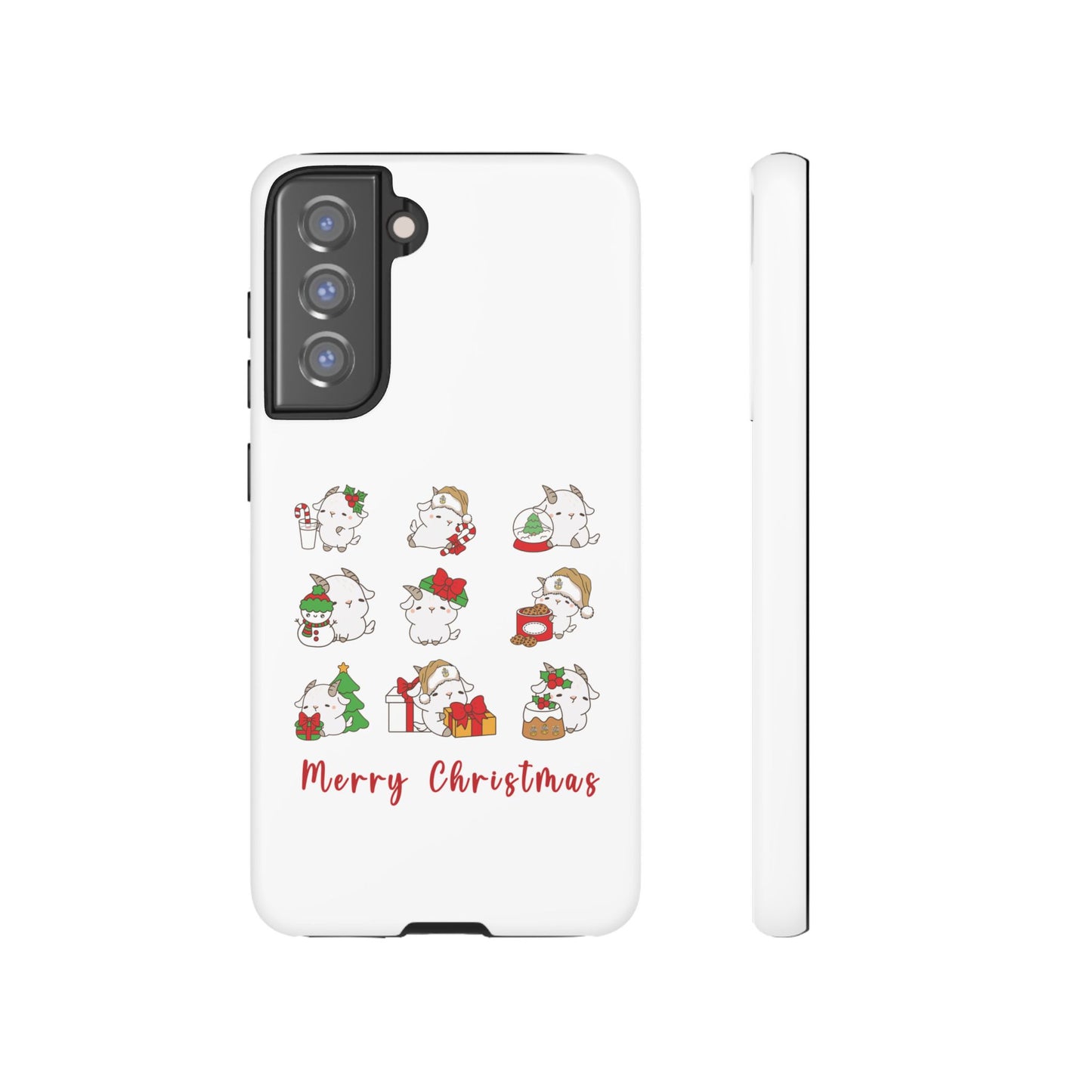 Hello Goat Christmas V3Tough Phone Case
