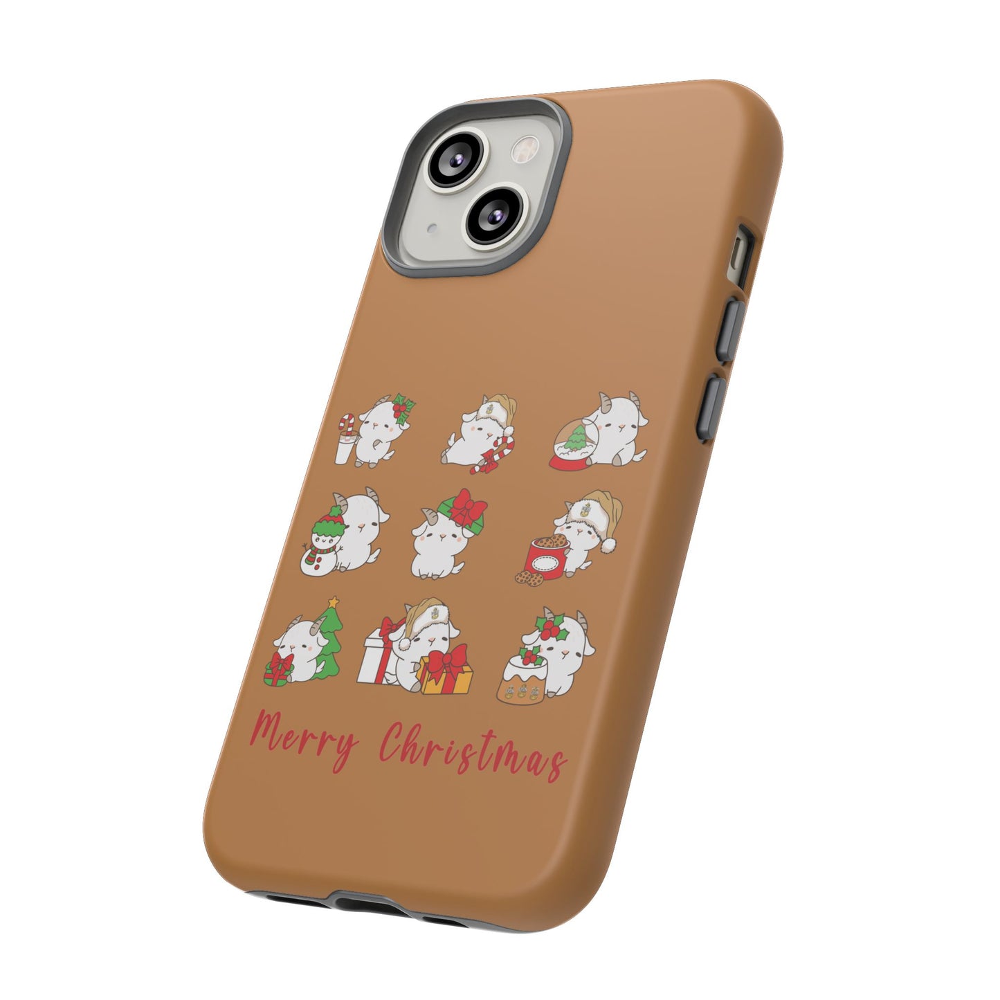 Hello Goat Christmas V1 Tough Phone Case