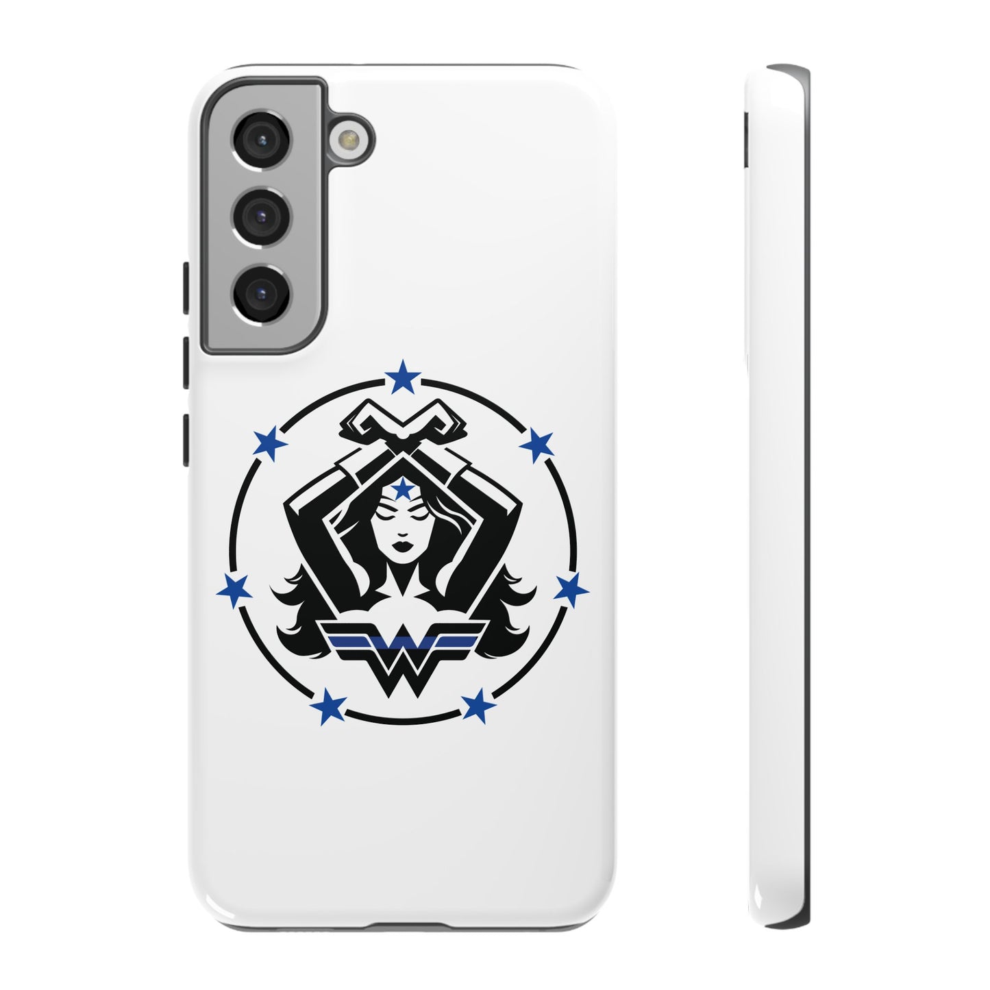 WW Blue Line Tough Phone Case V2