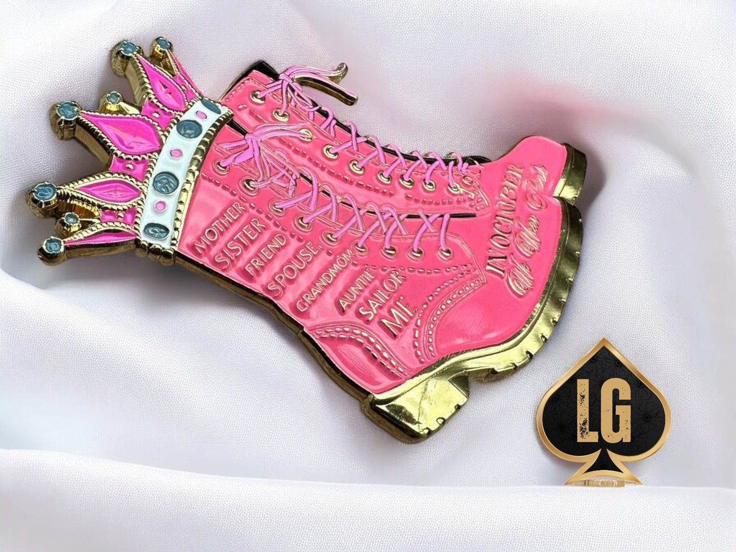 BCA Boots Challenge Coin 24”