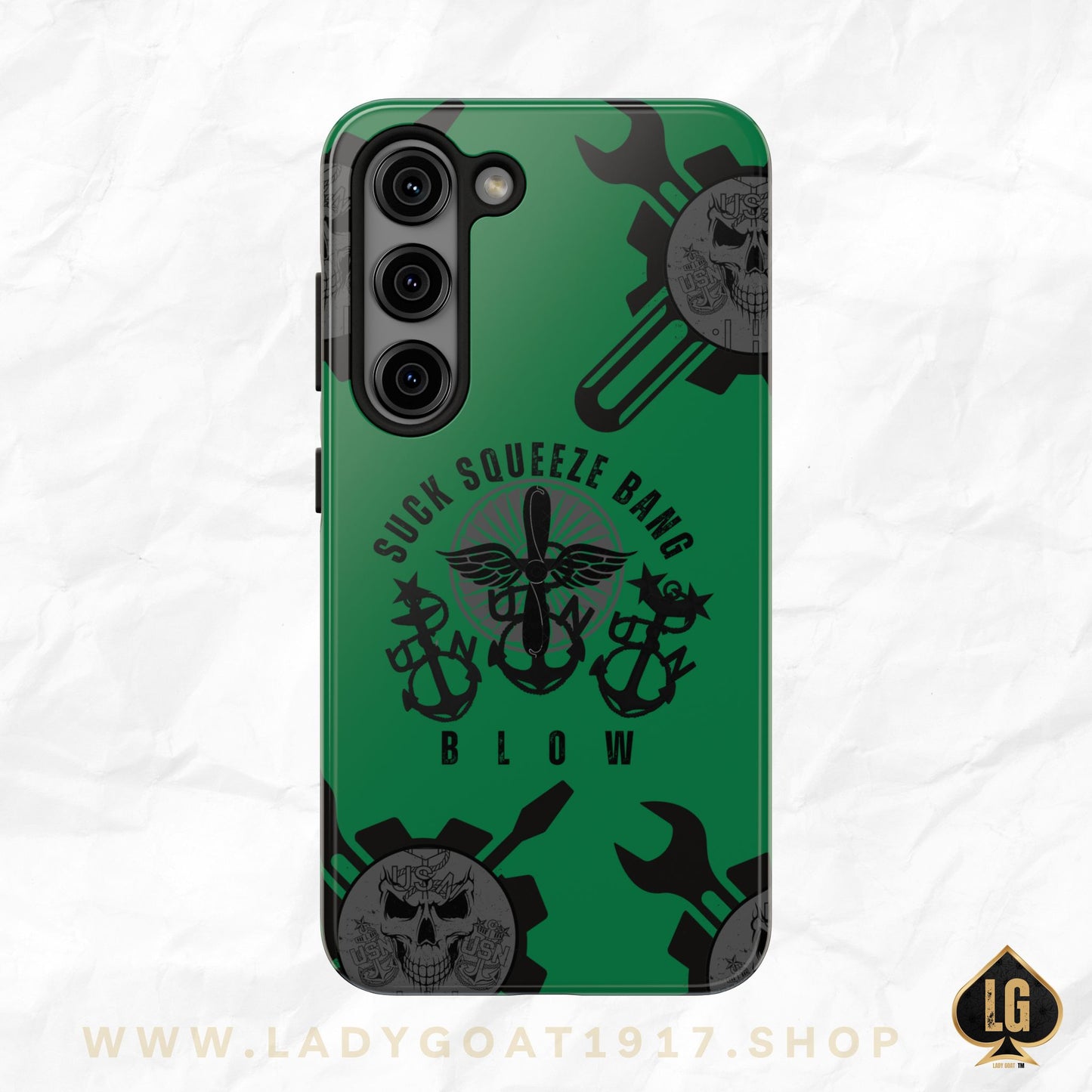 AD Mech Goat Tough Phone Cases