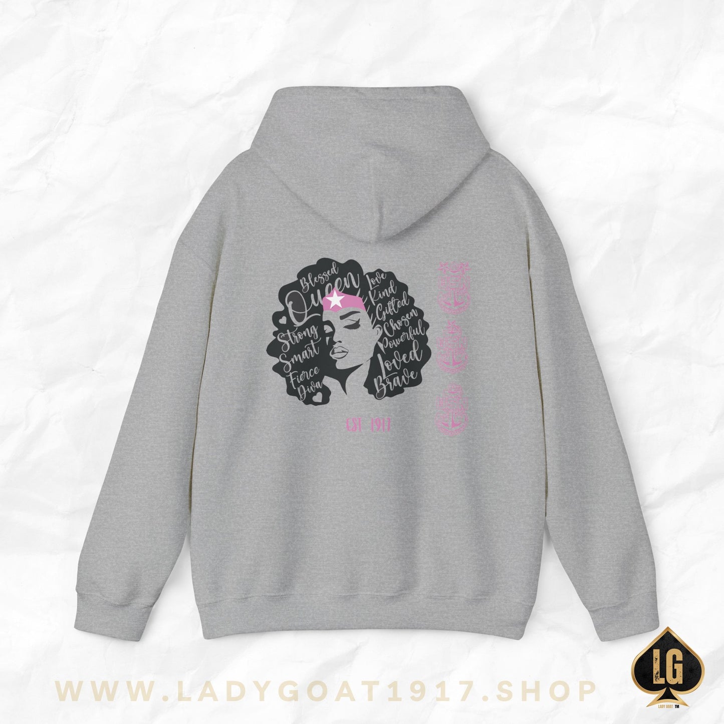 WW P!NK BCA Diva Unisex Hoodie