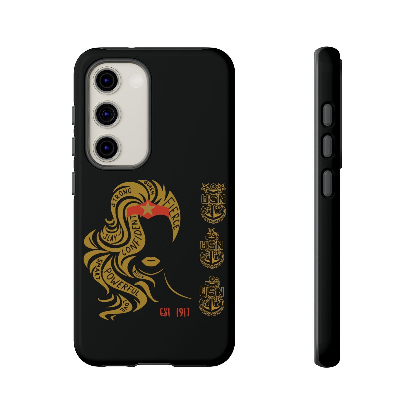 WW OG Long Hair Gold Phone Case