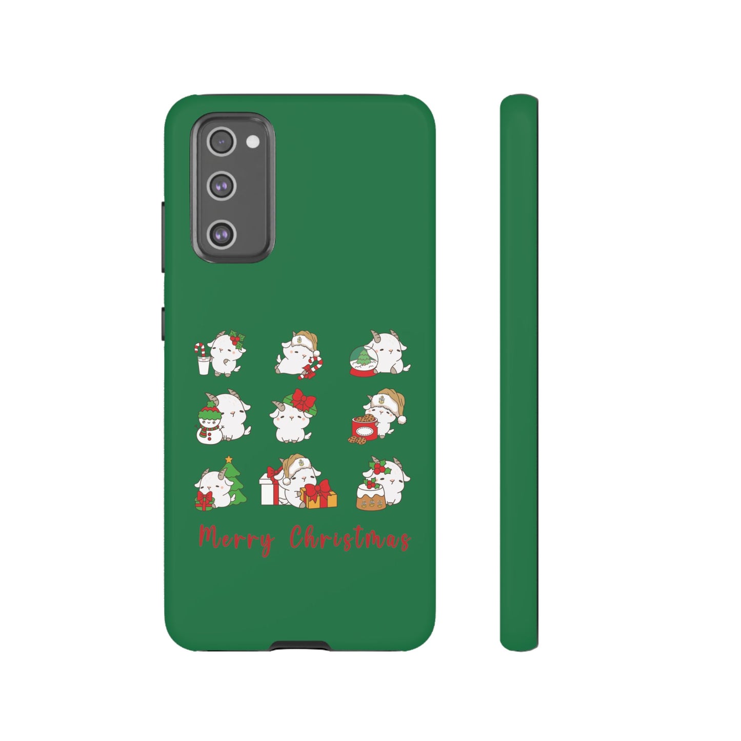 Hello Goat Christmas V2 Tough Phone Case
