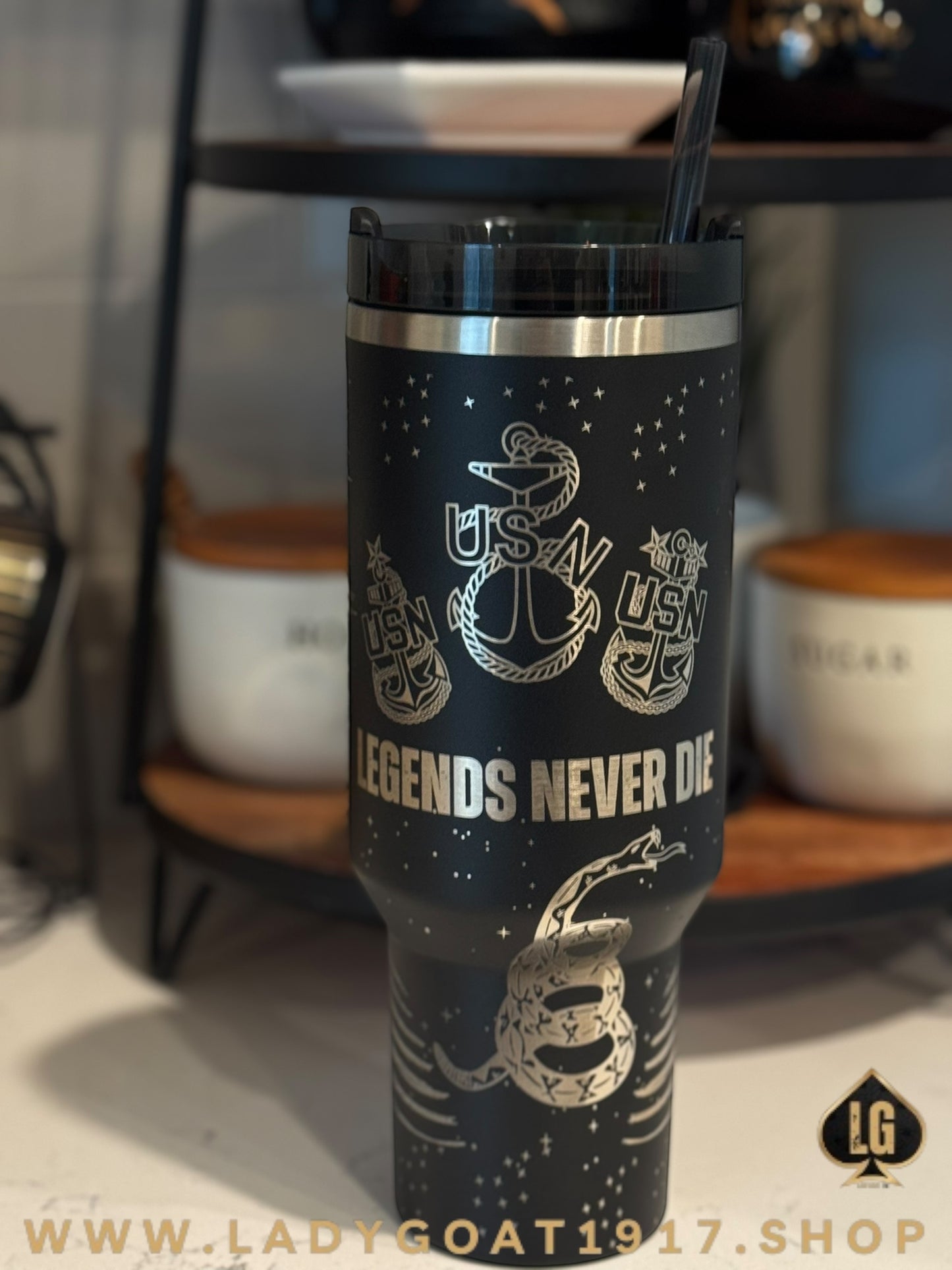 Legends Never Die STANLEY Tumbler Limited