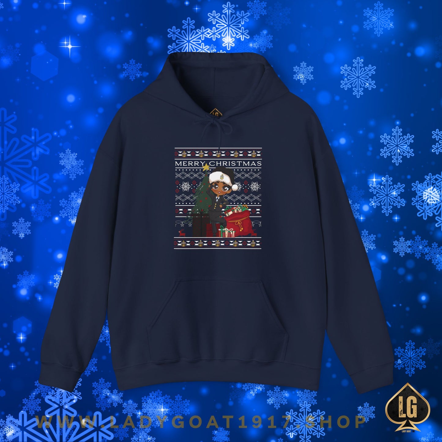 Christmas Blues V1  Unisex Hoodie