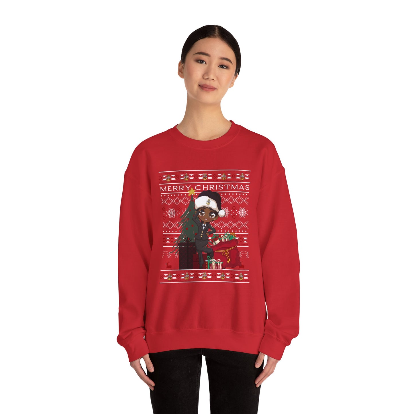 Christmas Blues V2 Crewneck Sweater