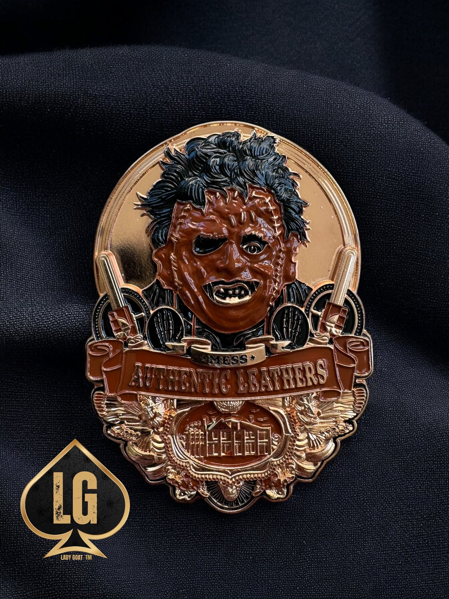 Chainsaw Horror Challenge Coin 22”