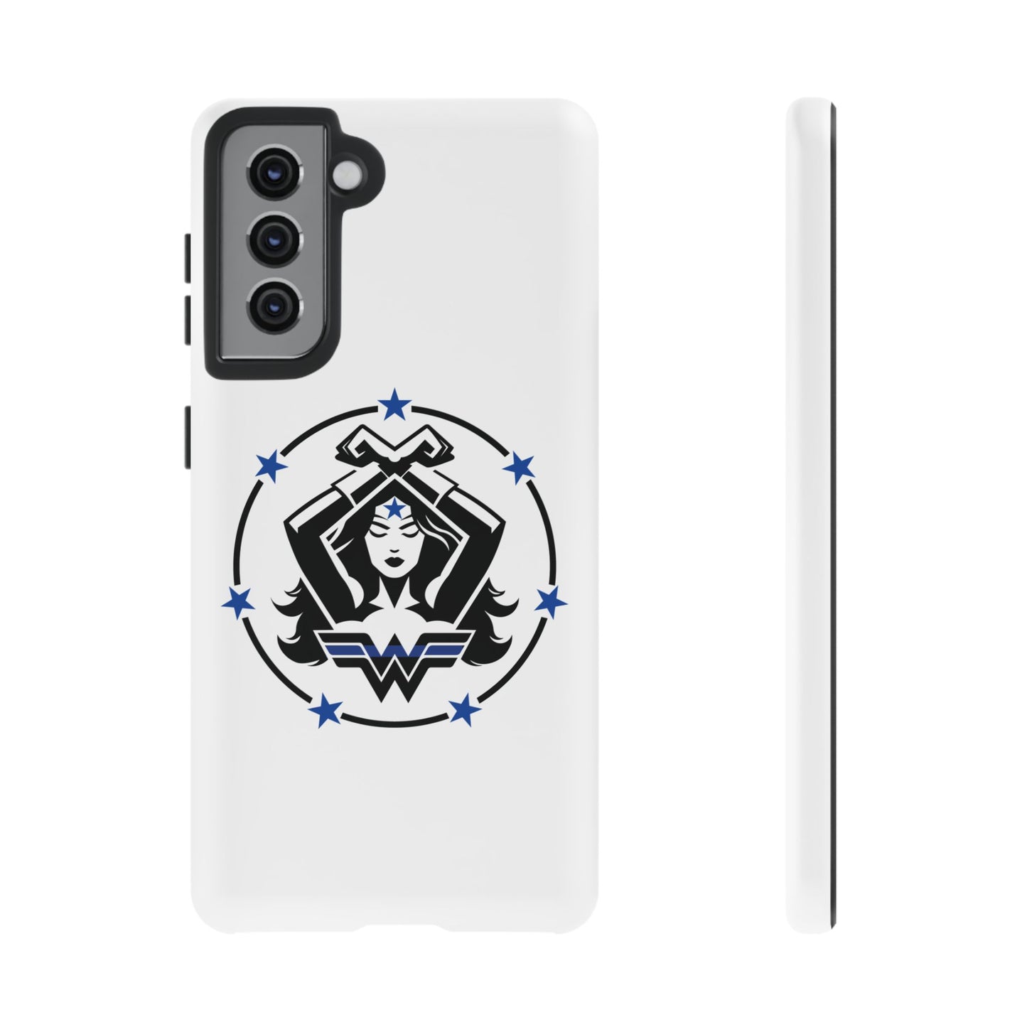 WW Blue Line Tough Phone Case V2