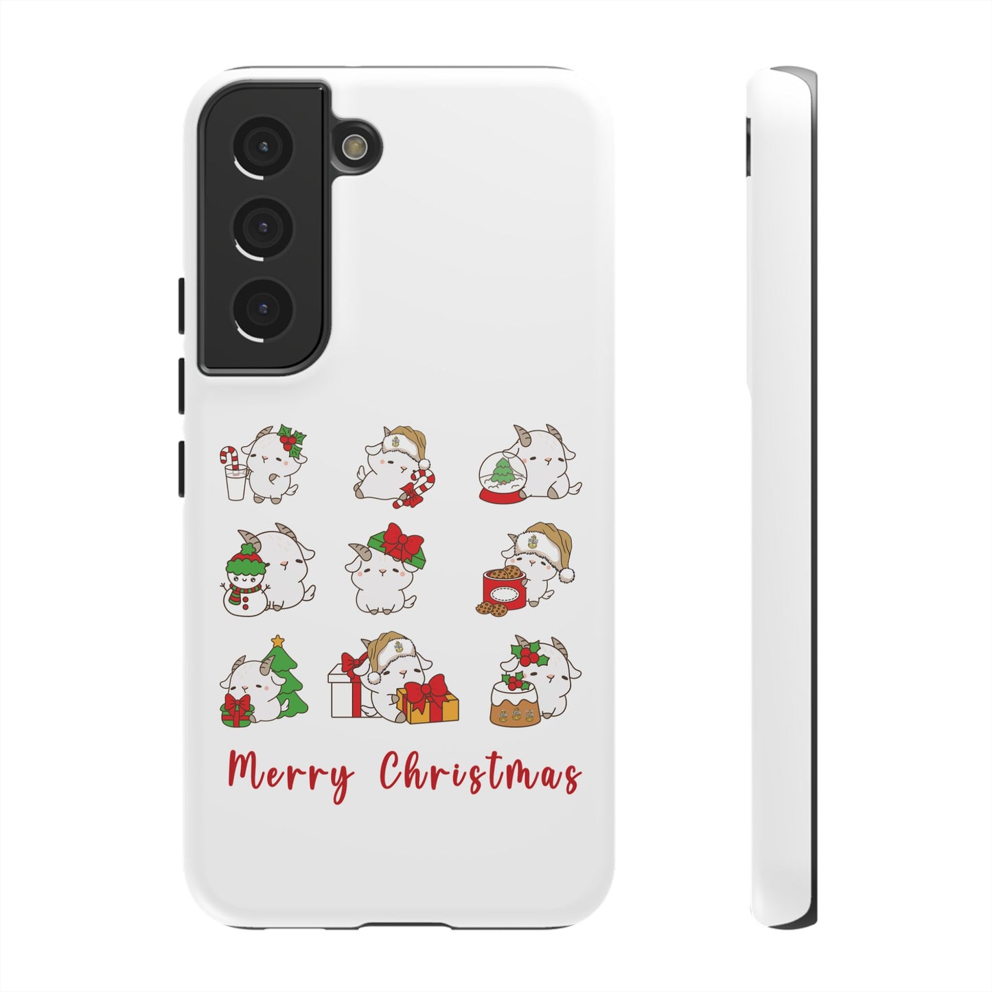 Hello Goat Christmas V3Tough Phone Case