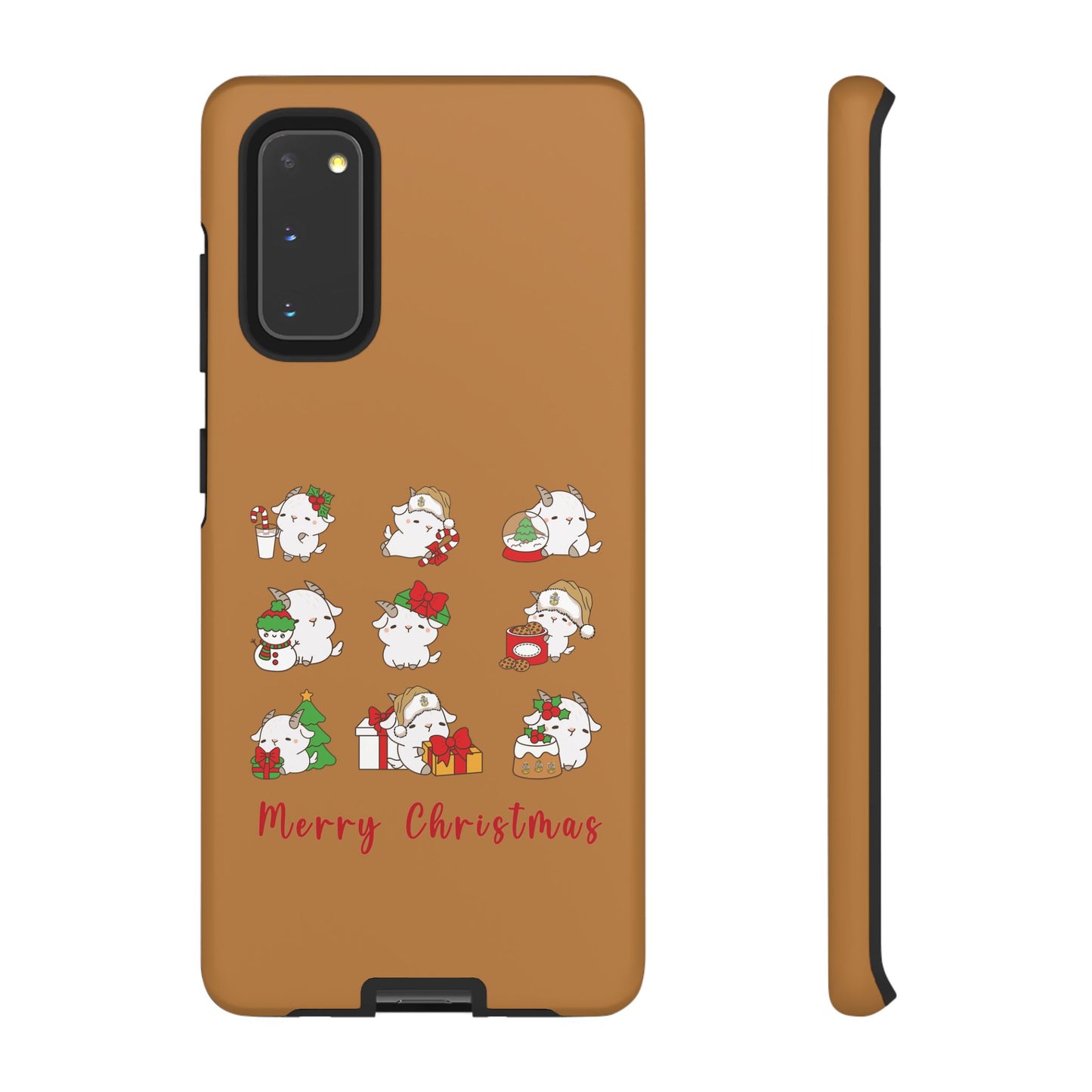 Hello Goat Christmas V1 Tough Phone Case