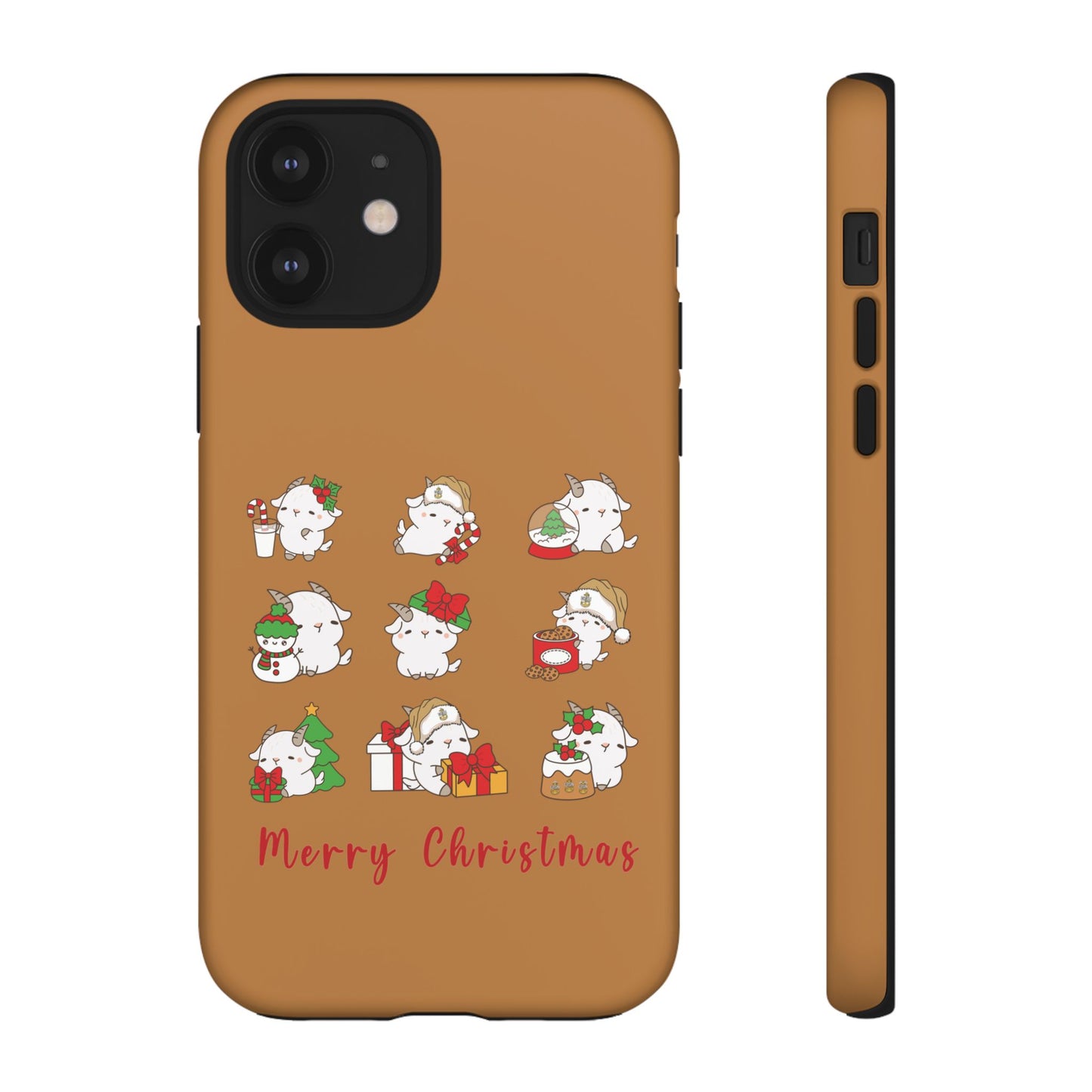 Hello Goat Christmas V1 Tough Phone Case