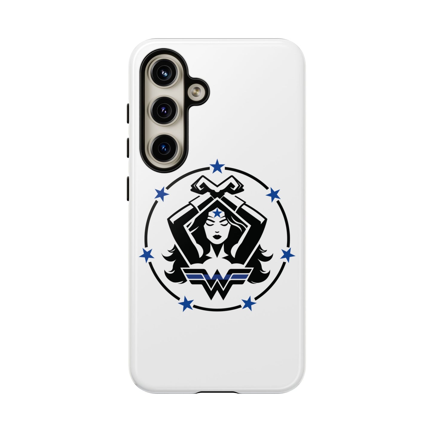 WW Blue Line Tough Phone Case V2