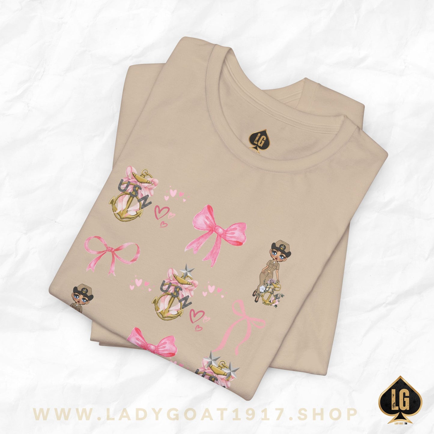 Lady Goat Coquette V5 Unisex Tee