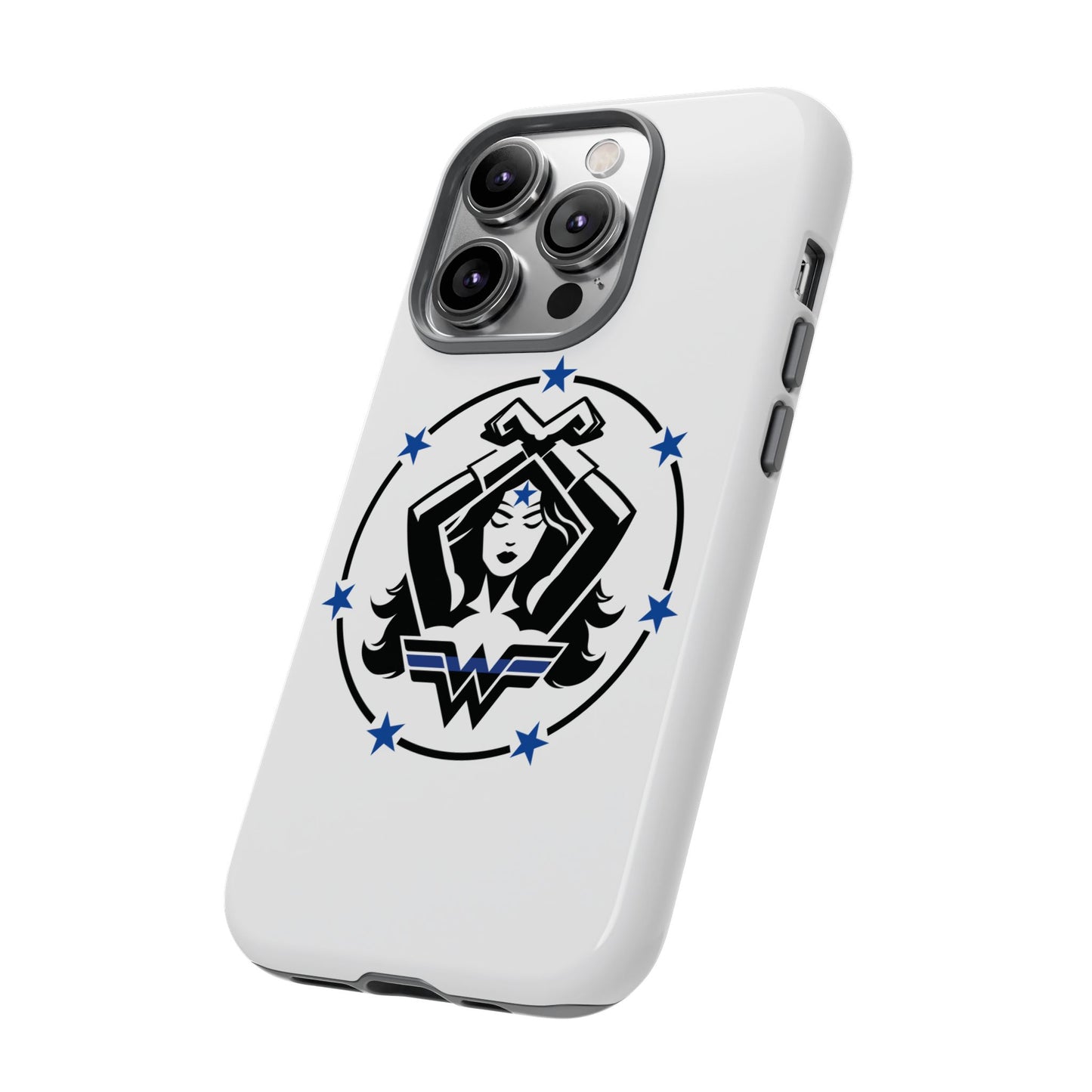 WW Blue Line Tough Phone Case V2