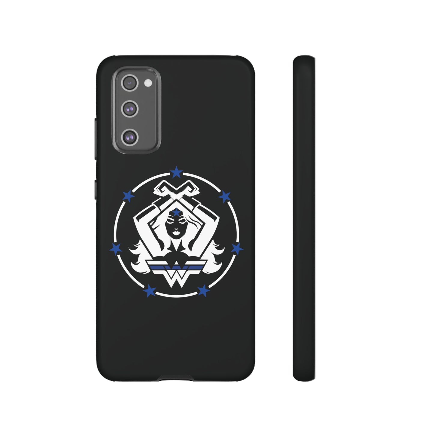 WW Blue Line Tough Phone Case