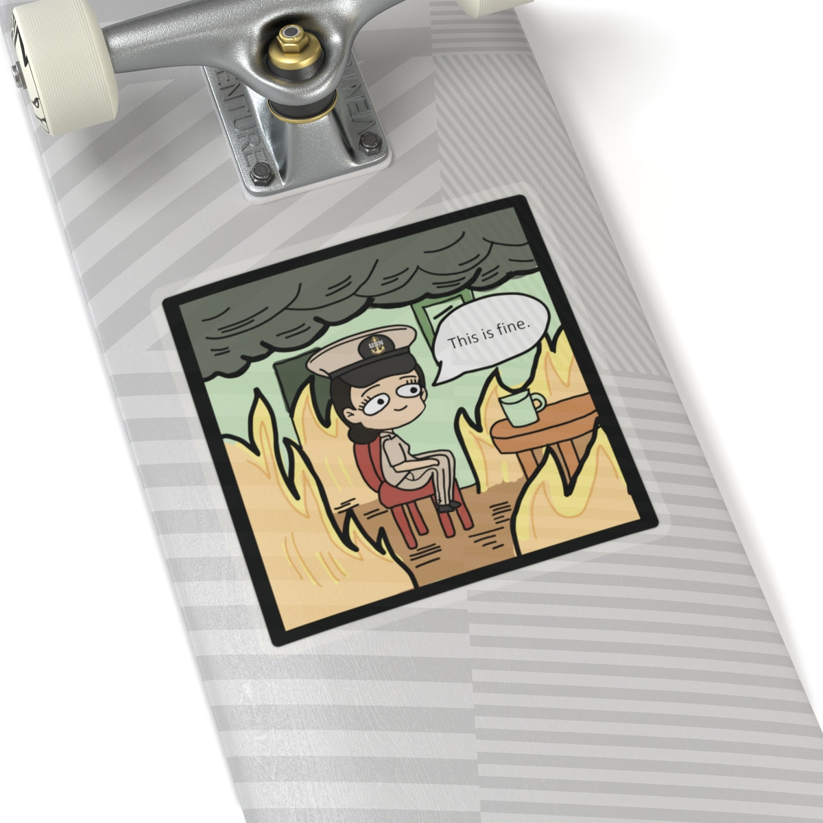 This is Fine ! V4 CPO Stickers
