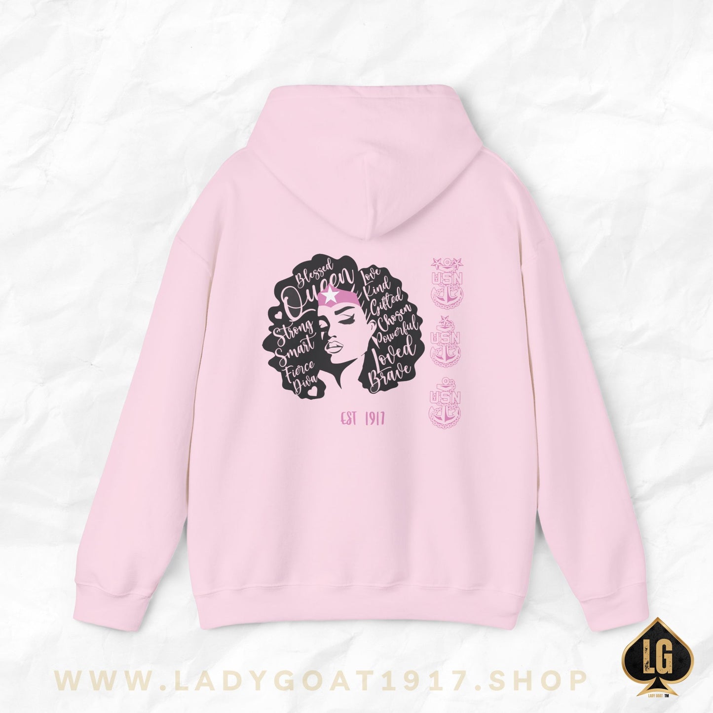 WW P!NK BCA Diva Unisex Hoodie