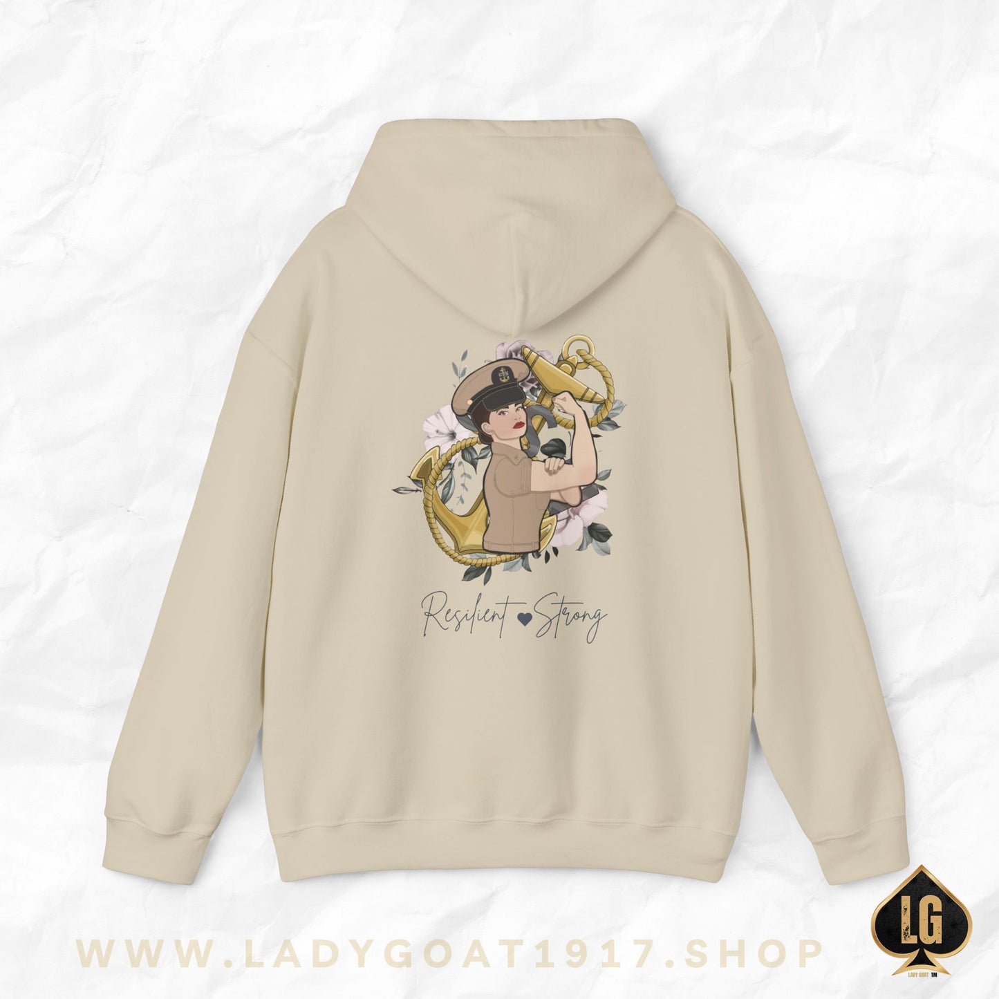 Resilient and Strong V6  Unisex Hoodie