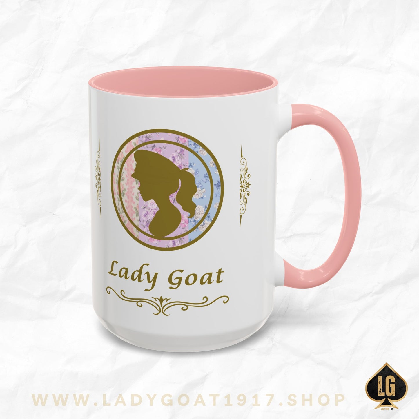 LADYGOATFANCY V4 Accent Coffee Mug 15oz