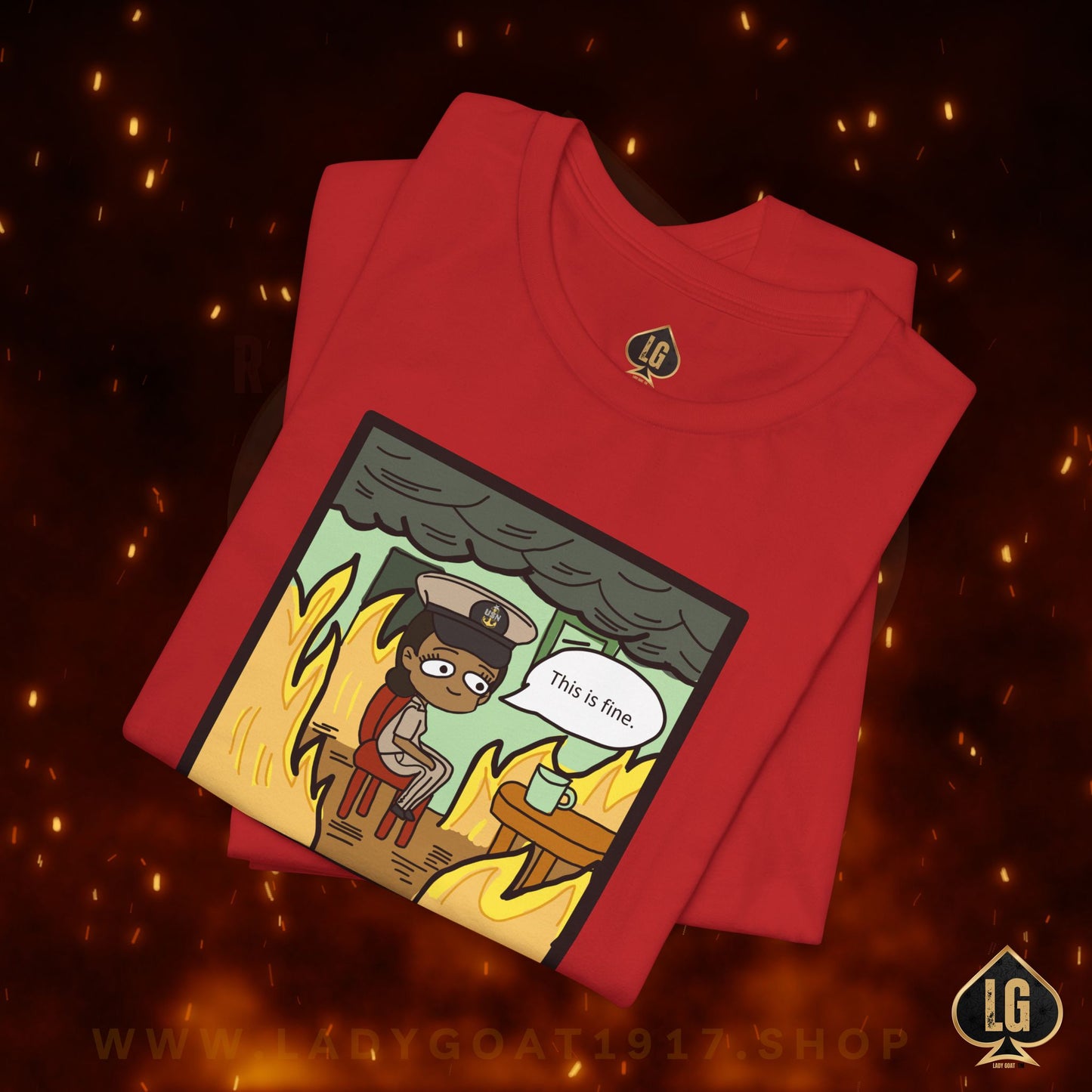 This is Fine ! V5 SCPO Unisex Tee