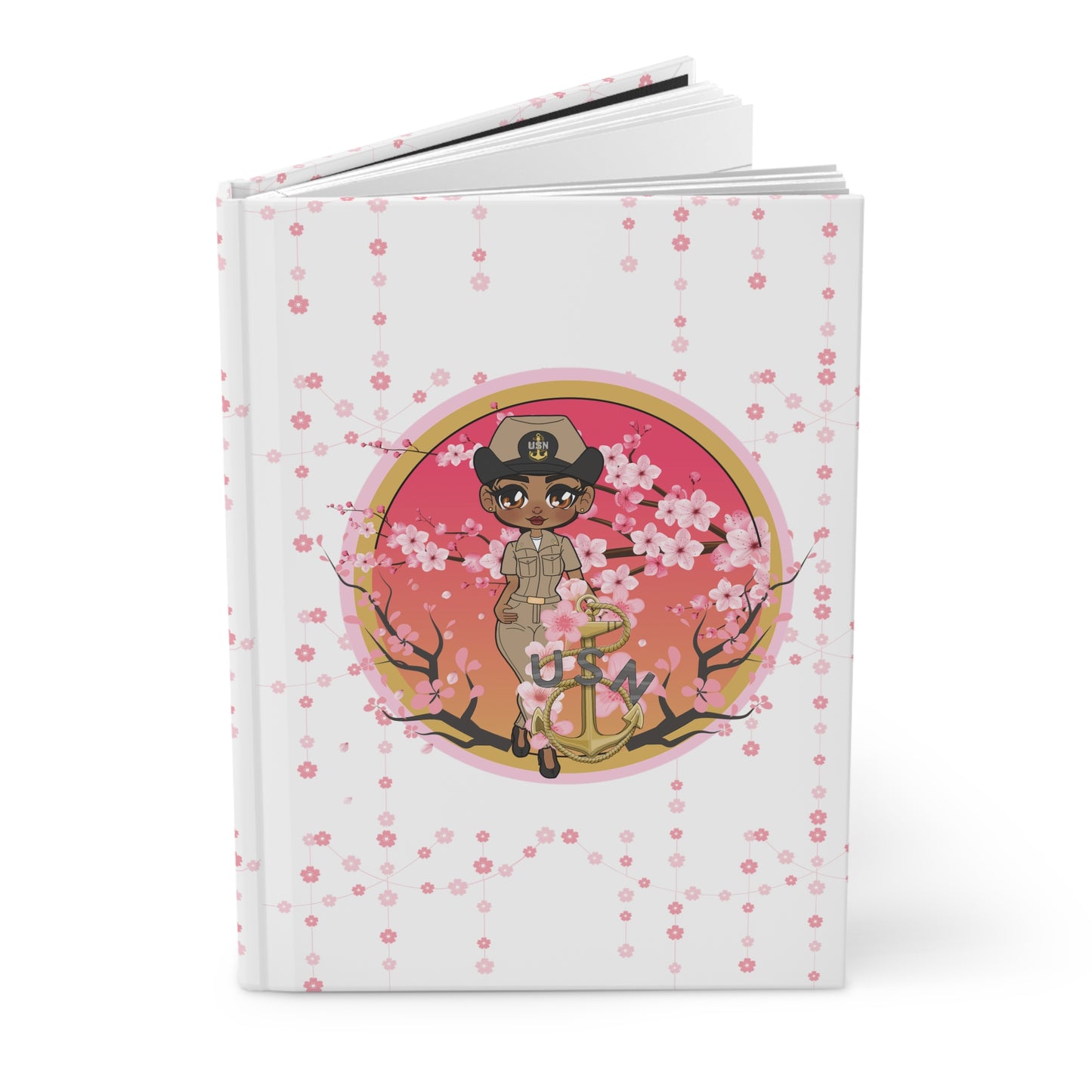 V1 Blossom Hardcover Journal Matte