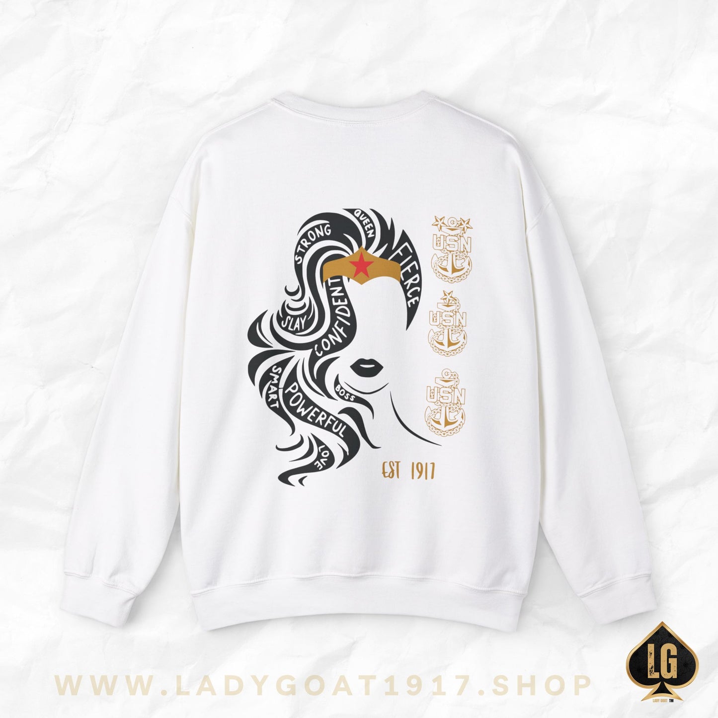 WW O.G Long Hair Unisex Crewneck Sweater