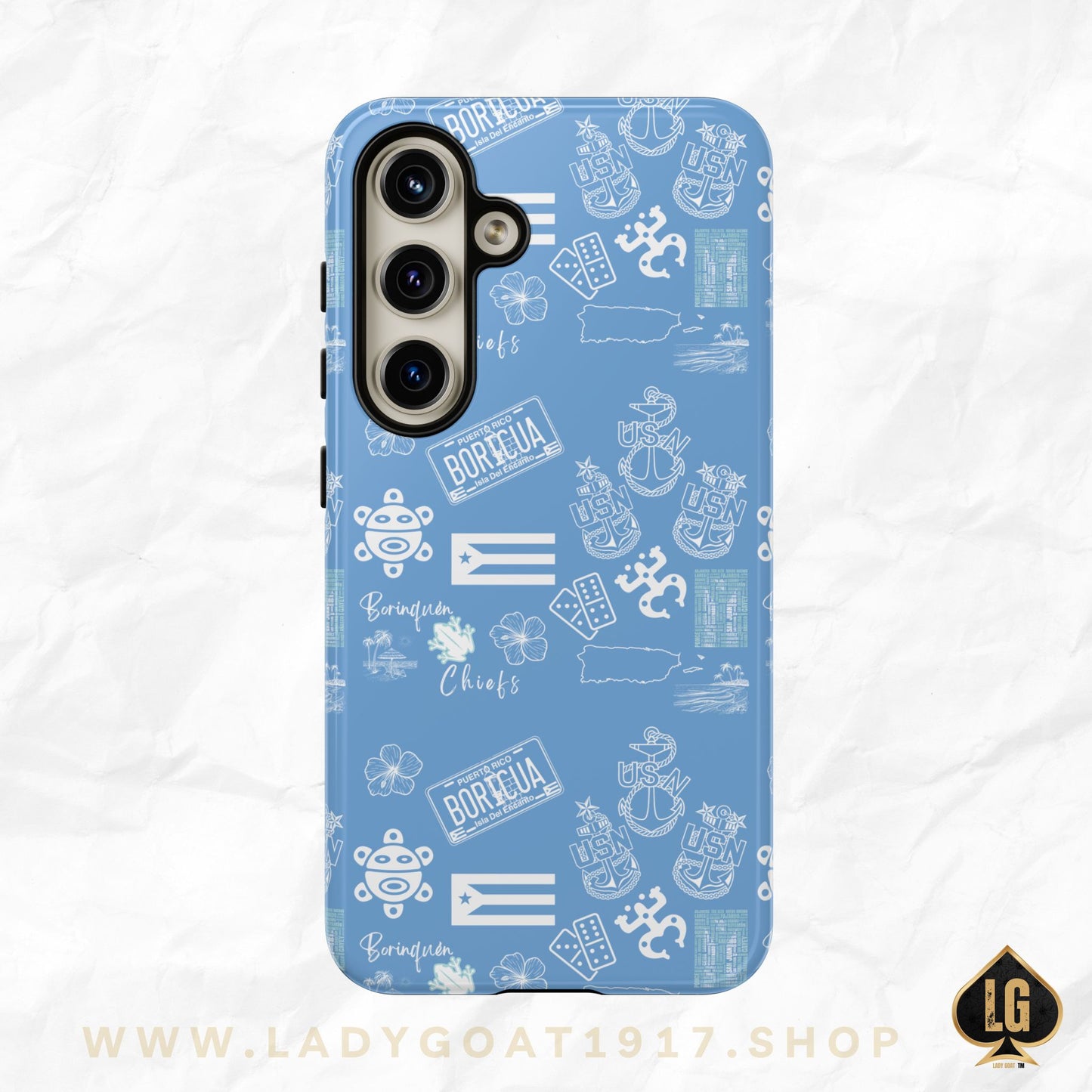 Azul Clarita Phone Case