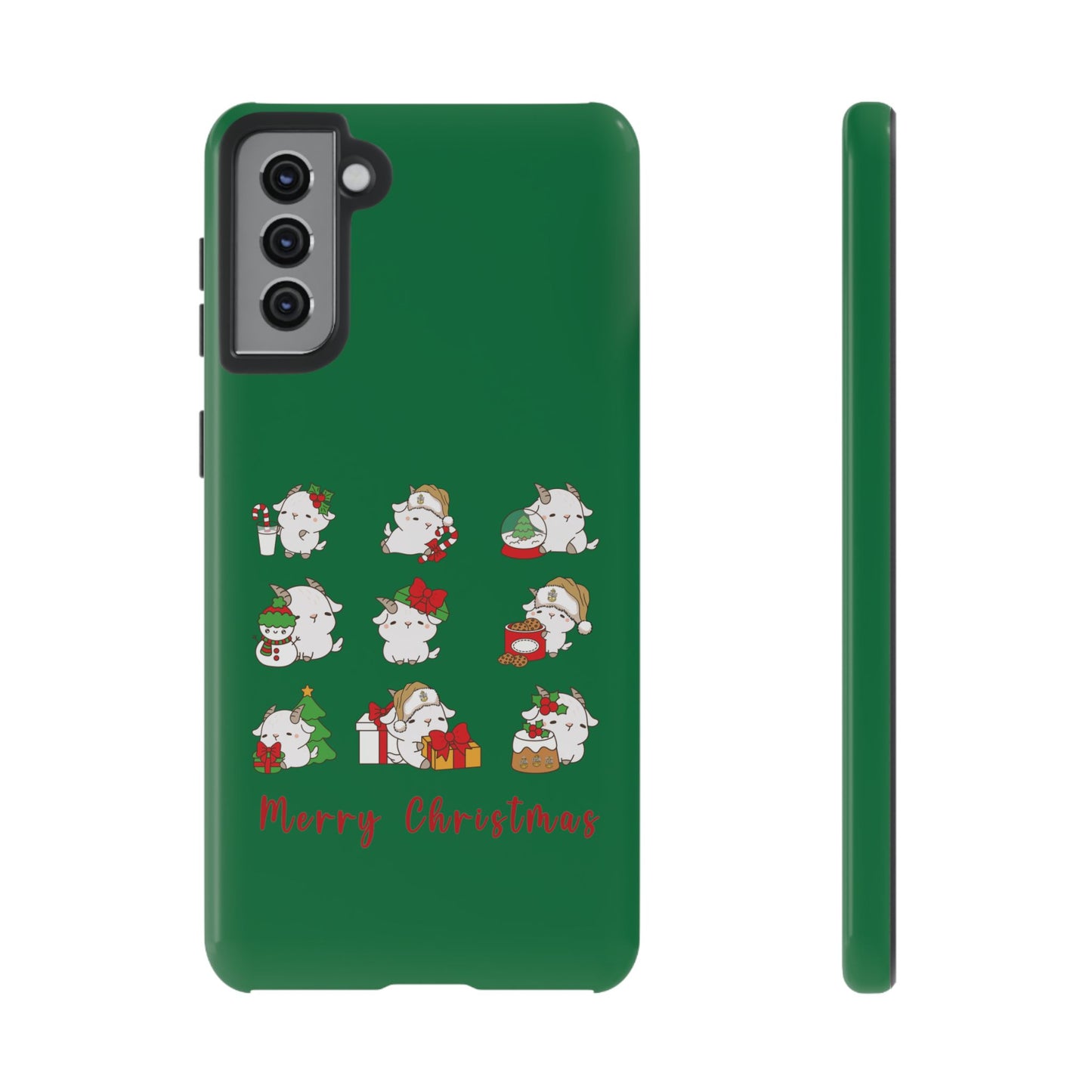 Hello Goat Christmas V2 Tough Phone Case