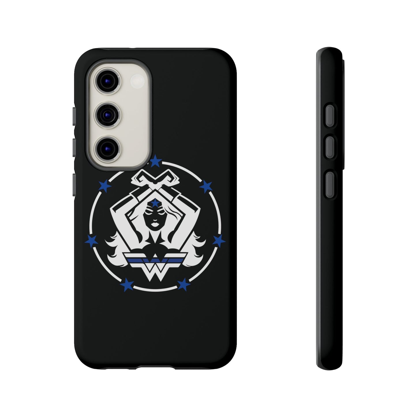 WW Blue Line Tough Phone Case