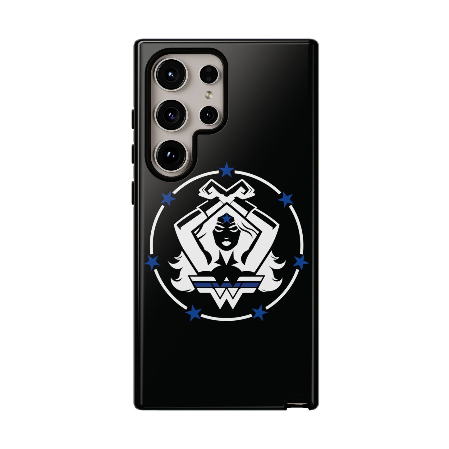 WW Blue Line Tough Phone Case