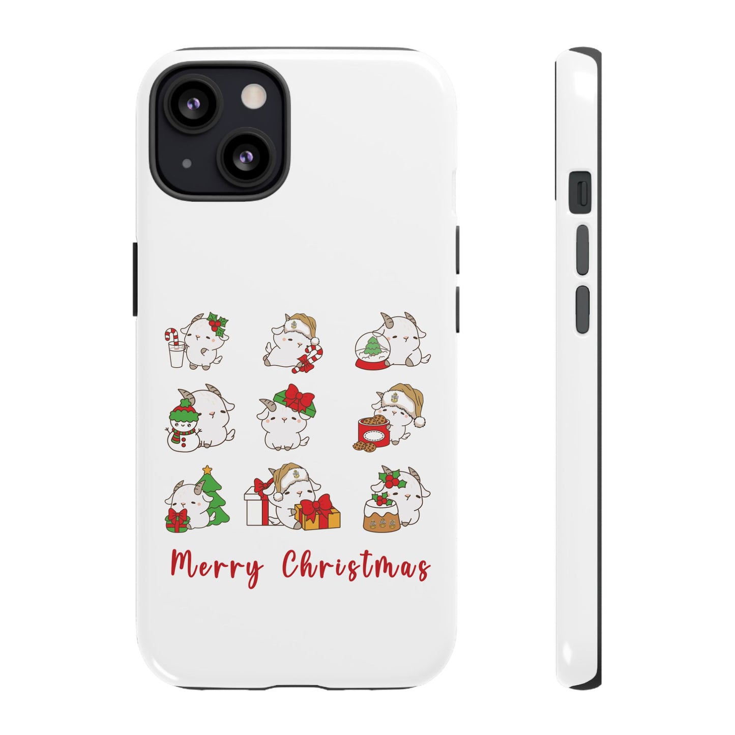 Hello Goat Christmas V3Tough Phone Case