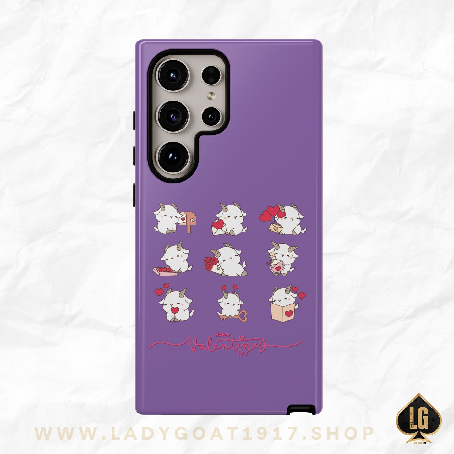 Hello Goat Valentine V1 Tough Phone Case