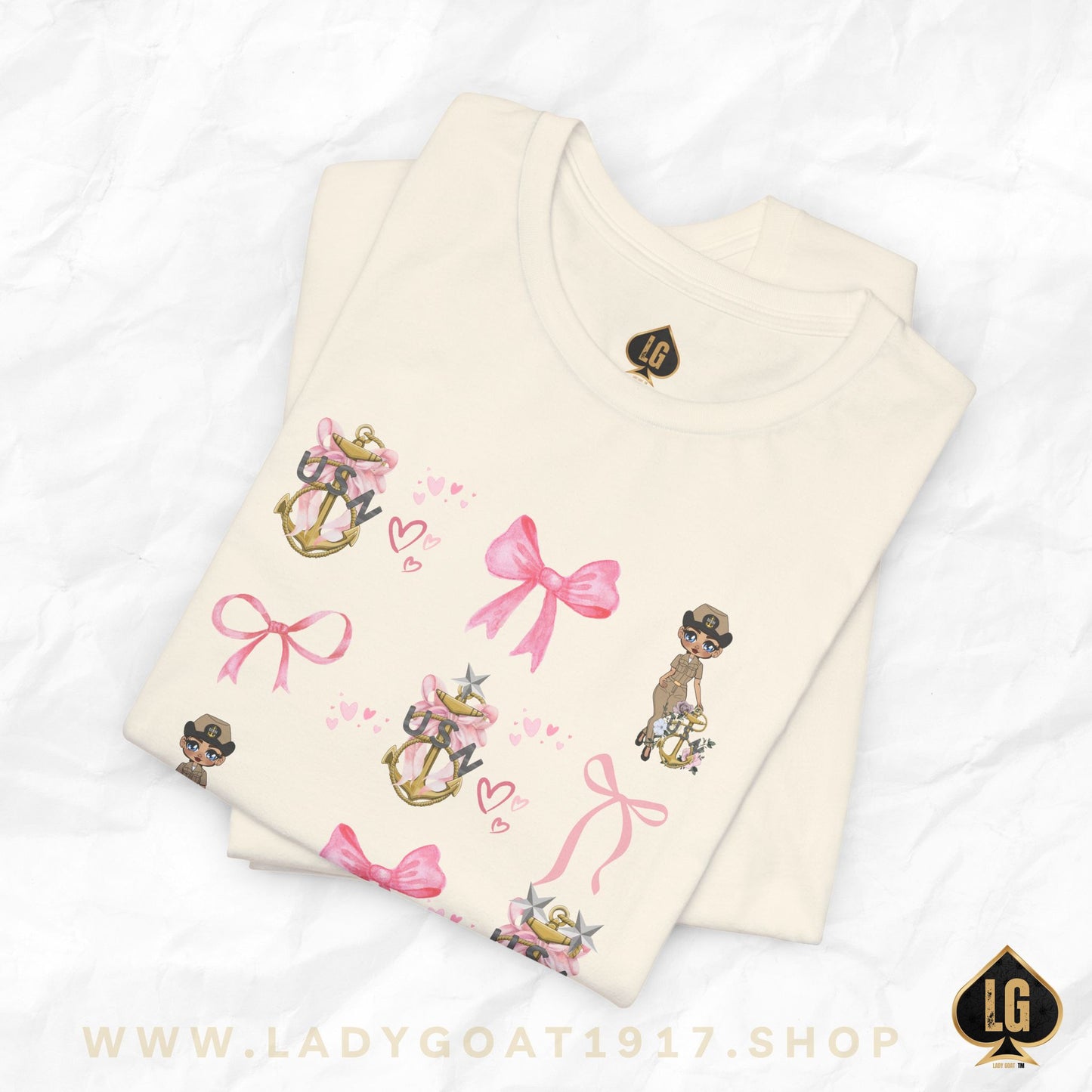 Lady Goat Coquette V5 Unisex Tee