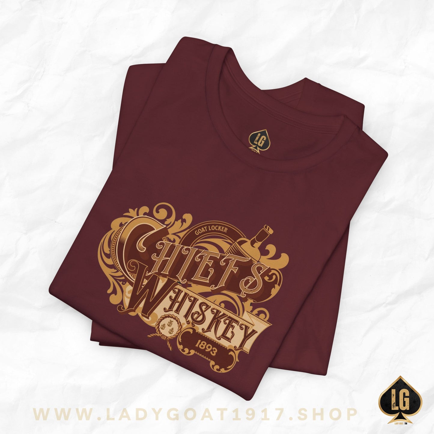 Chiefs and Whiskey V3 Unisex Tee