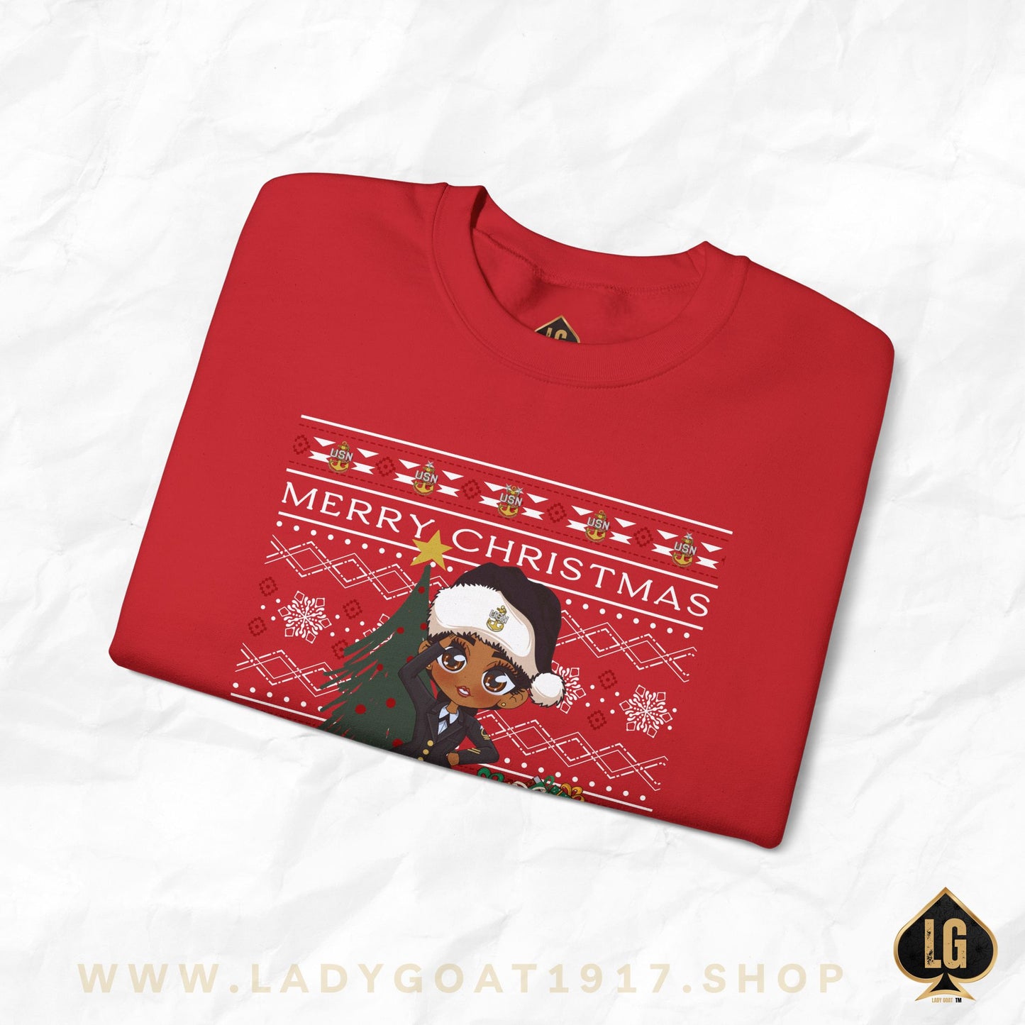 Christmas Blues V1 Crewneck Sweater