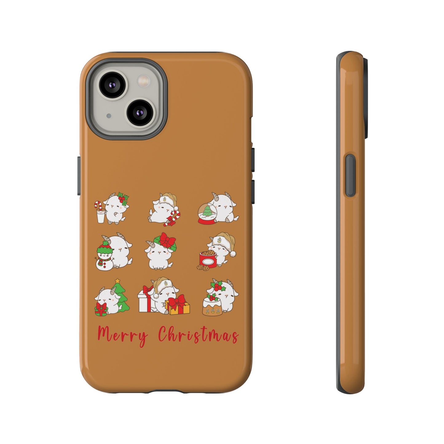 Hello Goat Christmas V1 Tough Phone Case